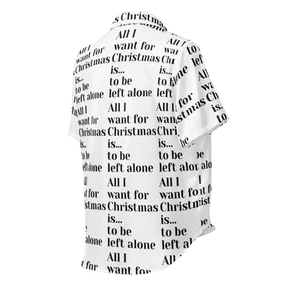 Left Alone Light Humbag Short-Sleeves Anti-Christmas / Bah Humbug Top | – RB Designa Co