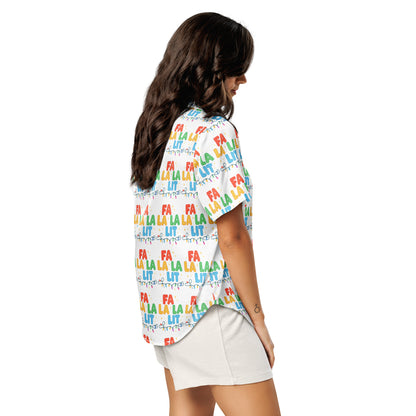 Fa La Lit Teen Short-Sleeves Pajama Top | – RB Designa Co