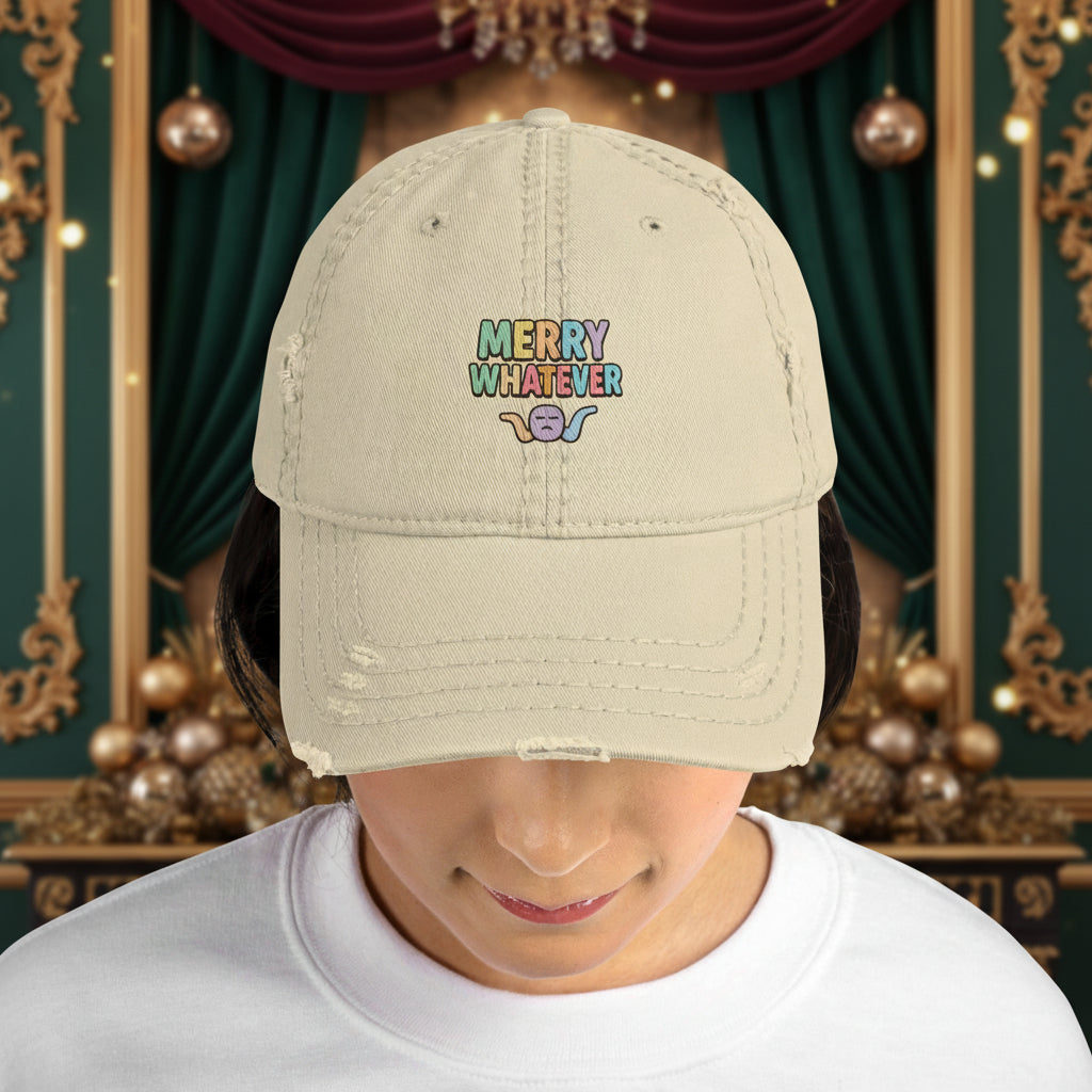 Merry Whatever Anti-Christmas / Bah Humbug Cap | – RB Designa Co