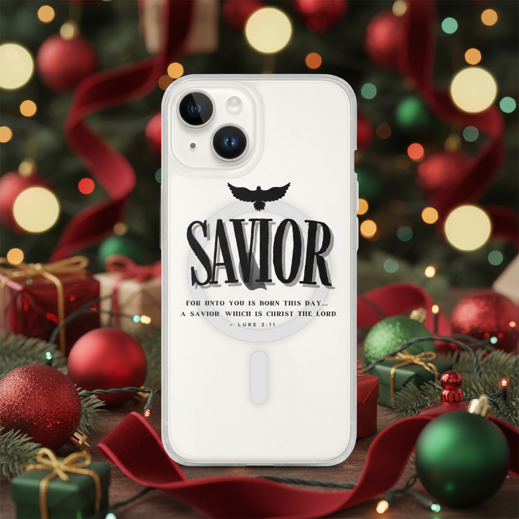 Savior Back Biblical iPhone Clear Case | – RB Designa Co