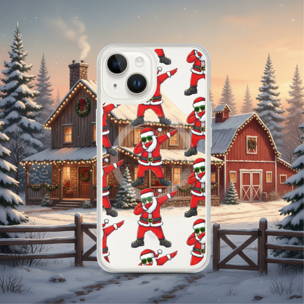 Dabbing Santa Teen iPhone Clear Case | – RB Designa Co