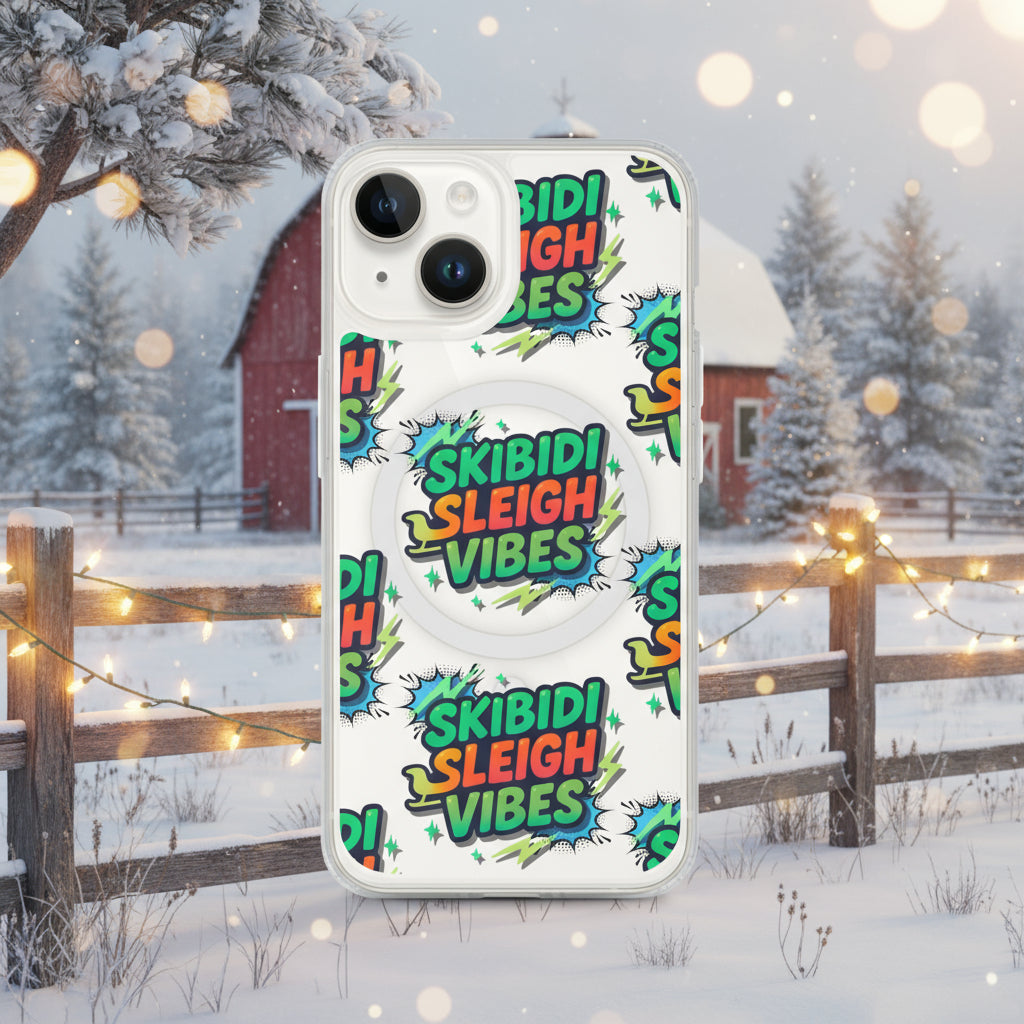 Skibidi Vibes Teen iPhone Clear Case | – RB Designa Co