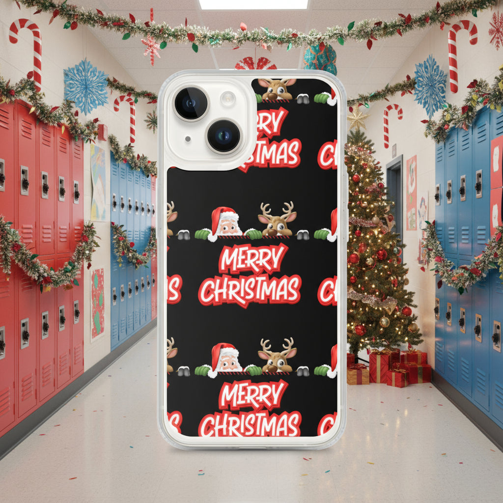 Peeking Crew Teen iPhone Clear Case | – RB Designa Co