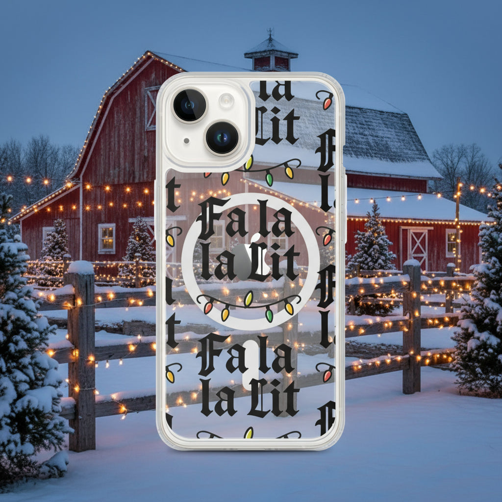 Festive Lit Teen iPhone Clear Case | – RB Designa Co