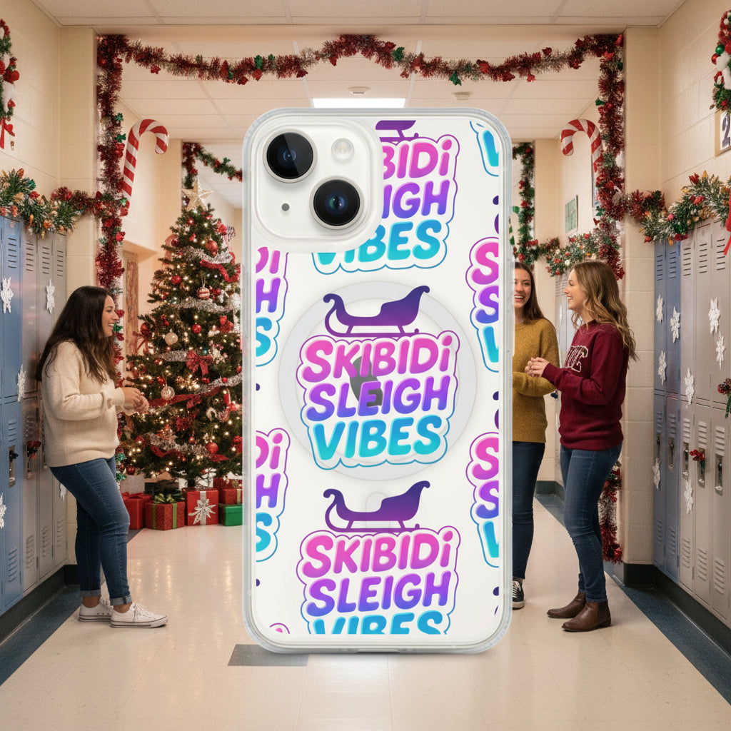 Skibidi Sleigh Teen iPhone Clear Case | – RB Designa Co