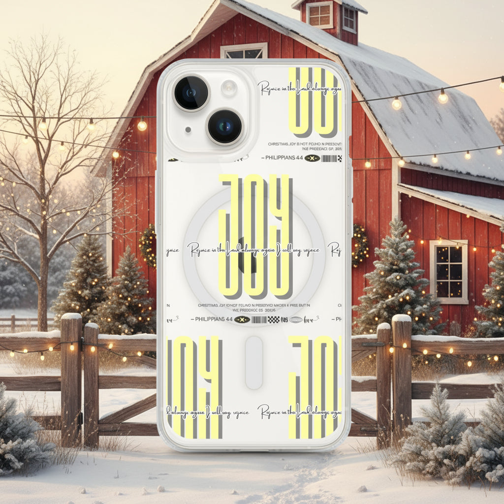 Joy Biblical iPhone Clear Case | – RB Designa Co