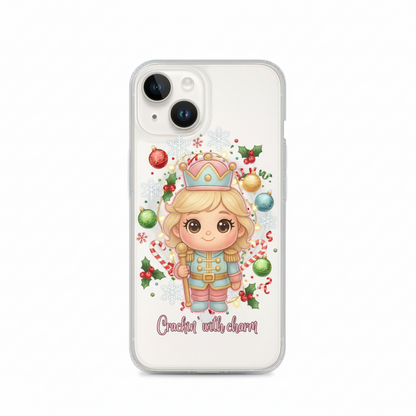 Chibi Queen Pink Kids &amp; Babies iPhone Clear Case