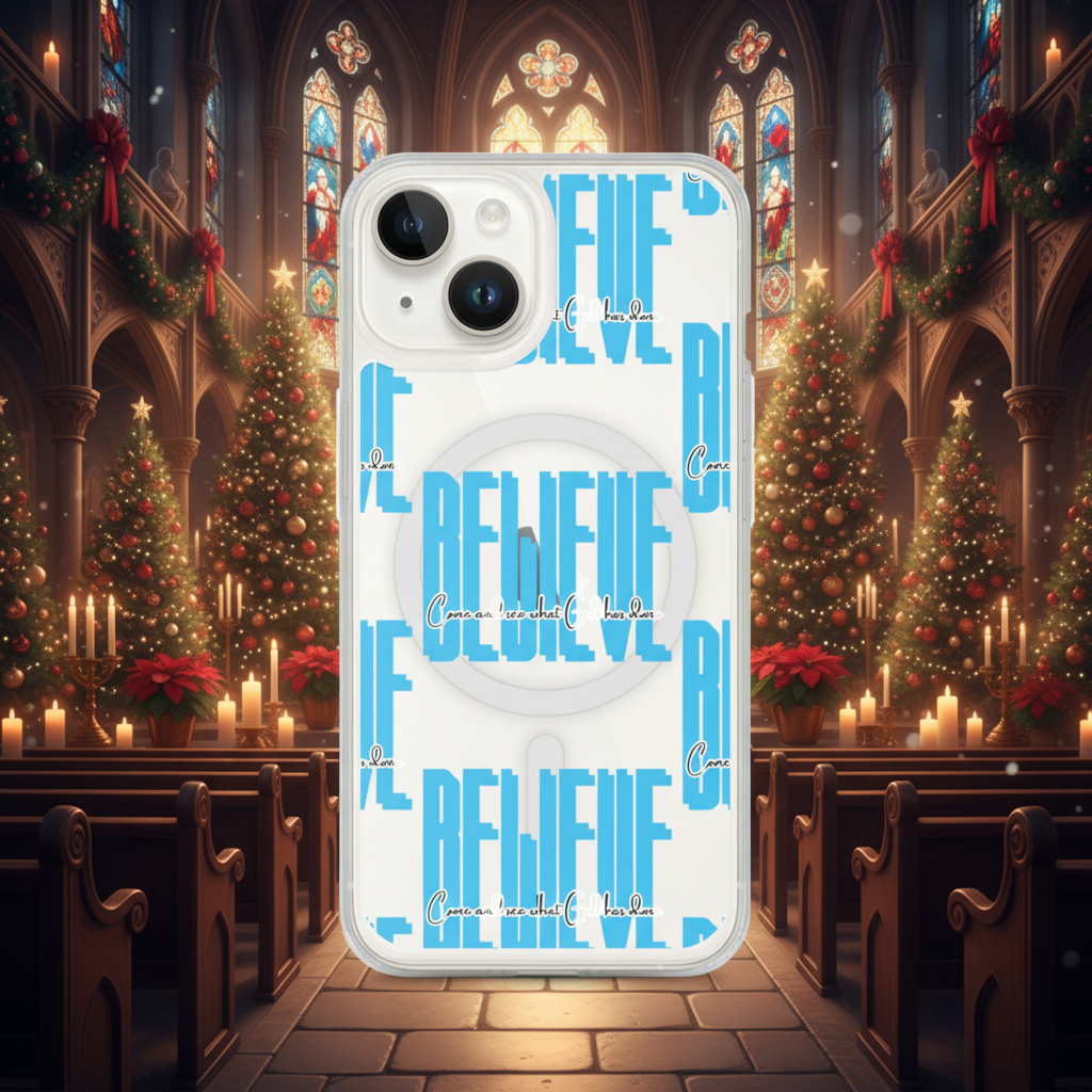 Believe Biblical iPhone Clear Case