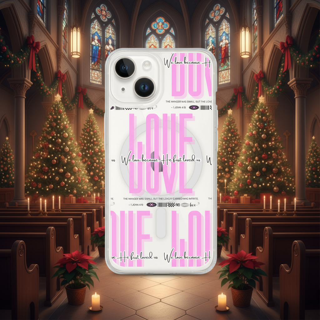 Love Biblical iPhone Clear Case | – RB Designa Co