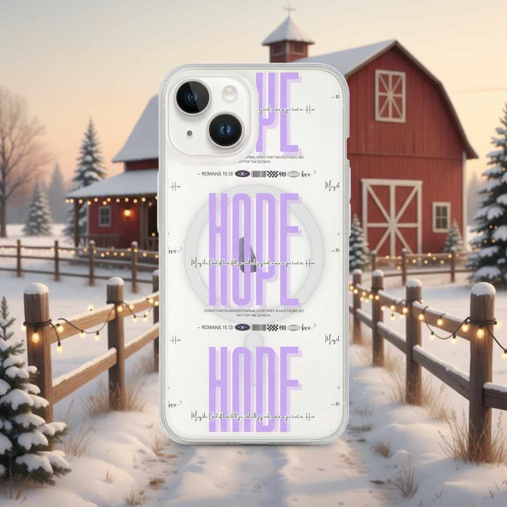 Hope Biblical iPhone Clear Case | – RB Designa Co