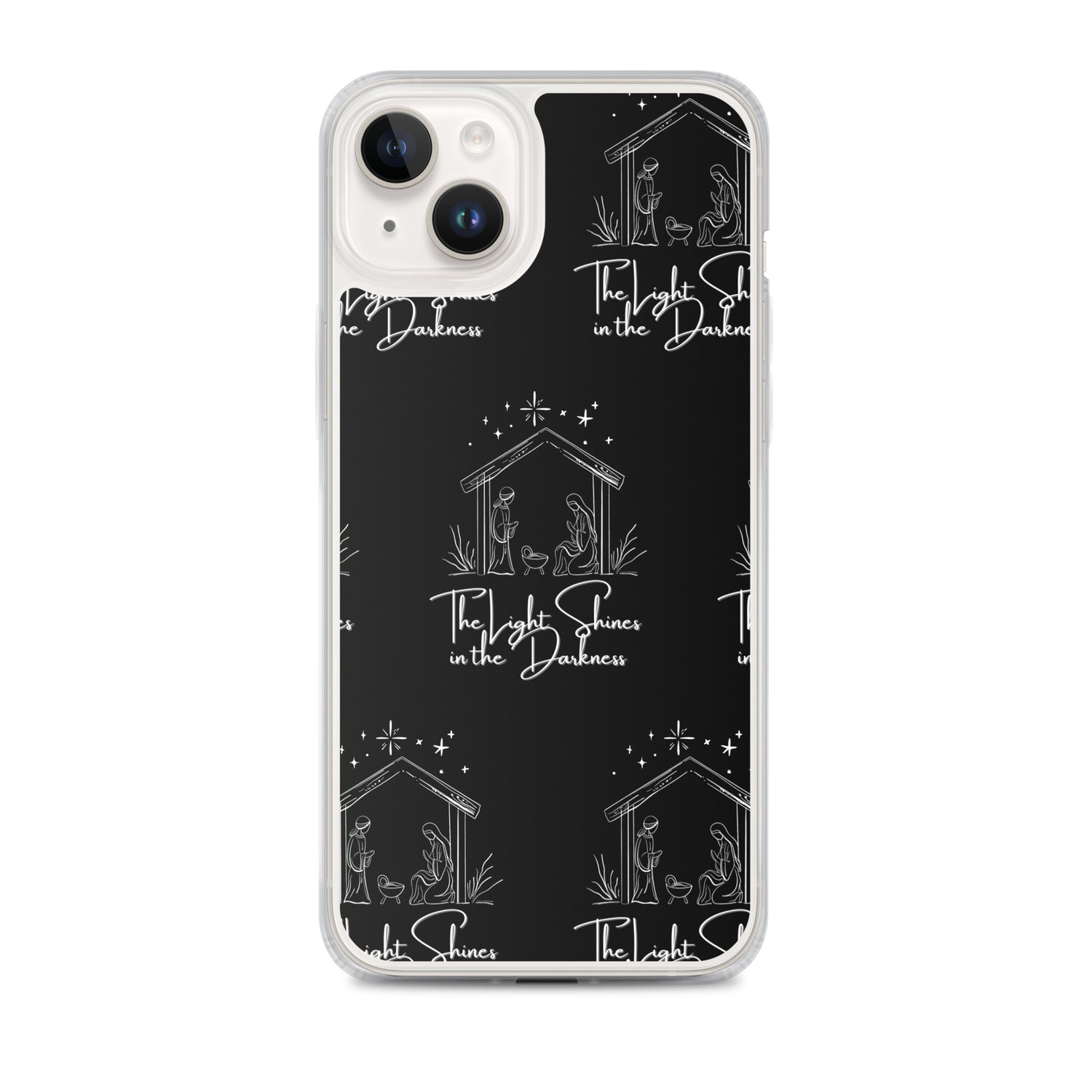 Light In Darkness Biblical iPhone Clear Case | – RB Designa Co