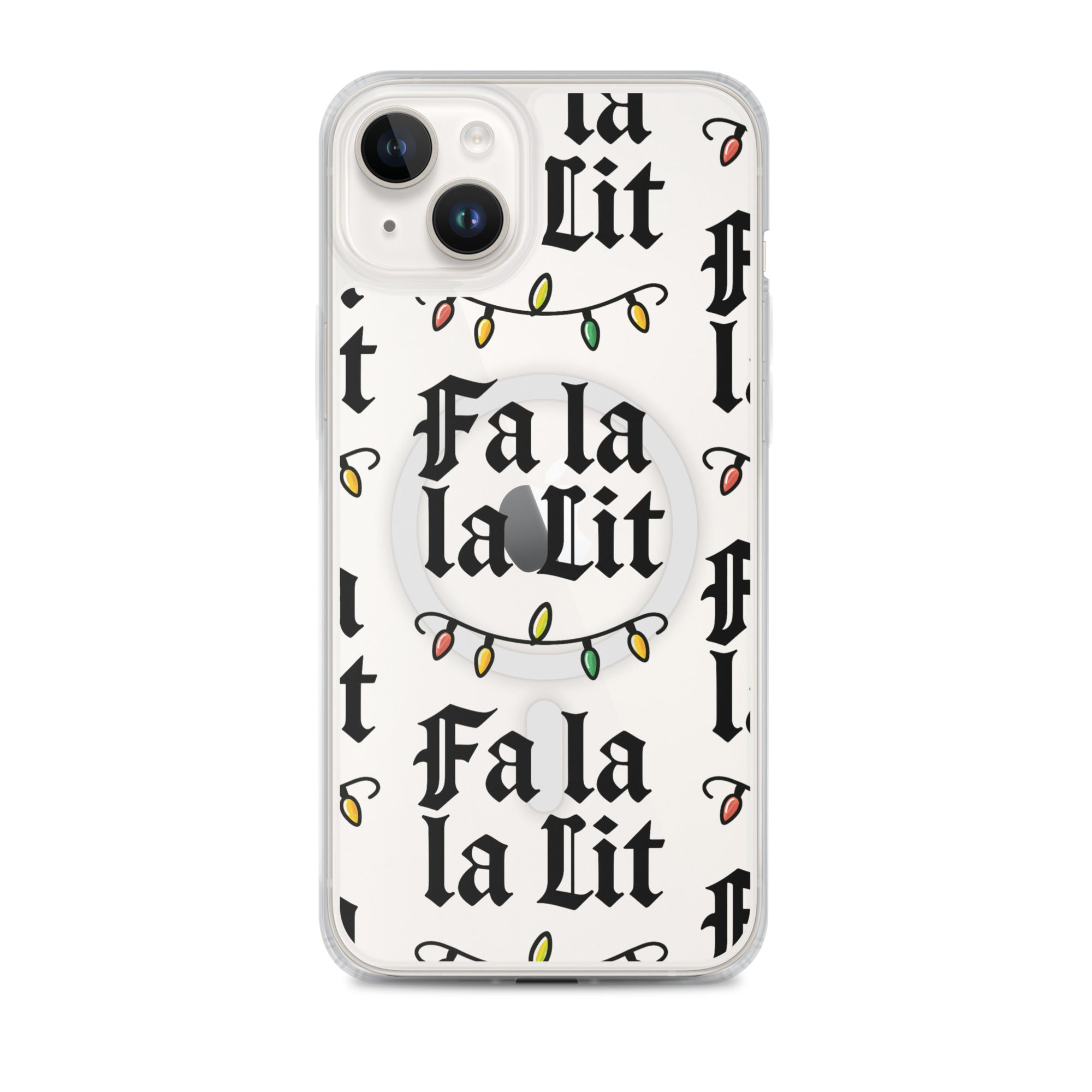 Festive Lit Teen iPhone Clear Case | – RB Designa Co
