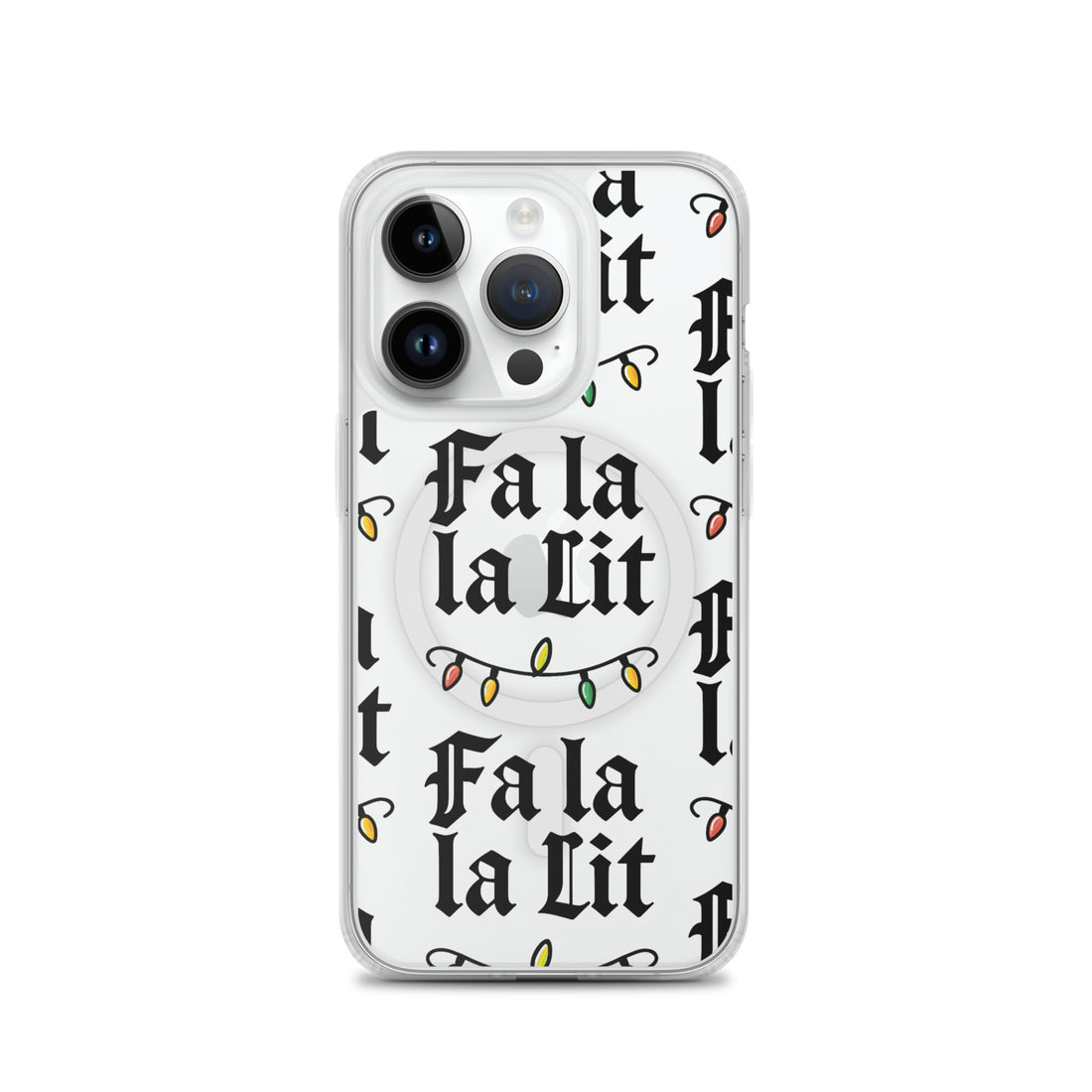 Festive Lit Teen iPhone Clear Case | – RB Designa Co