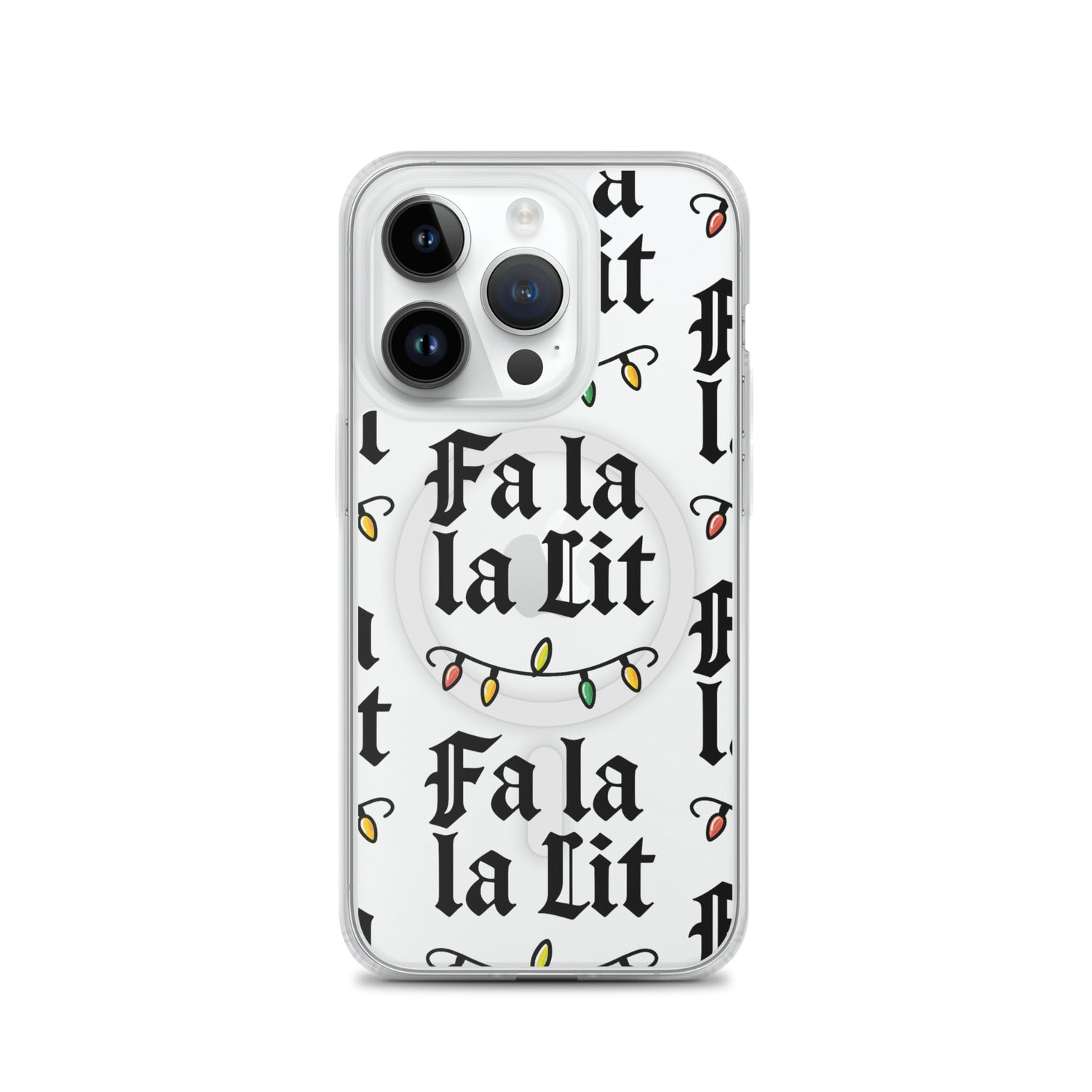 Festive Lit Teen iPhone Clear Case | – RB Designa Co