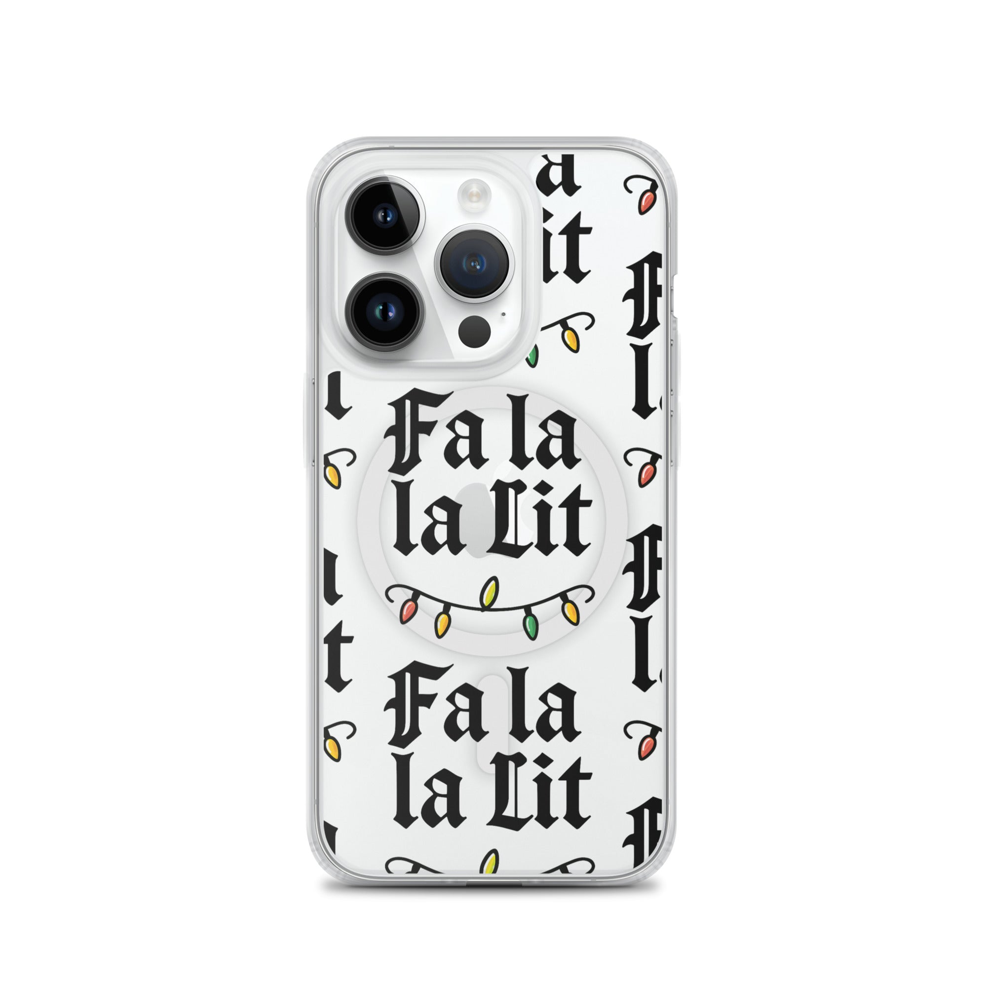Festive Lit Teen iPhone Clear Case | – RB Designa Co