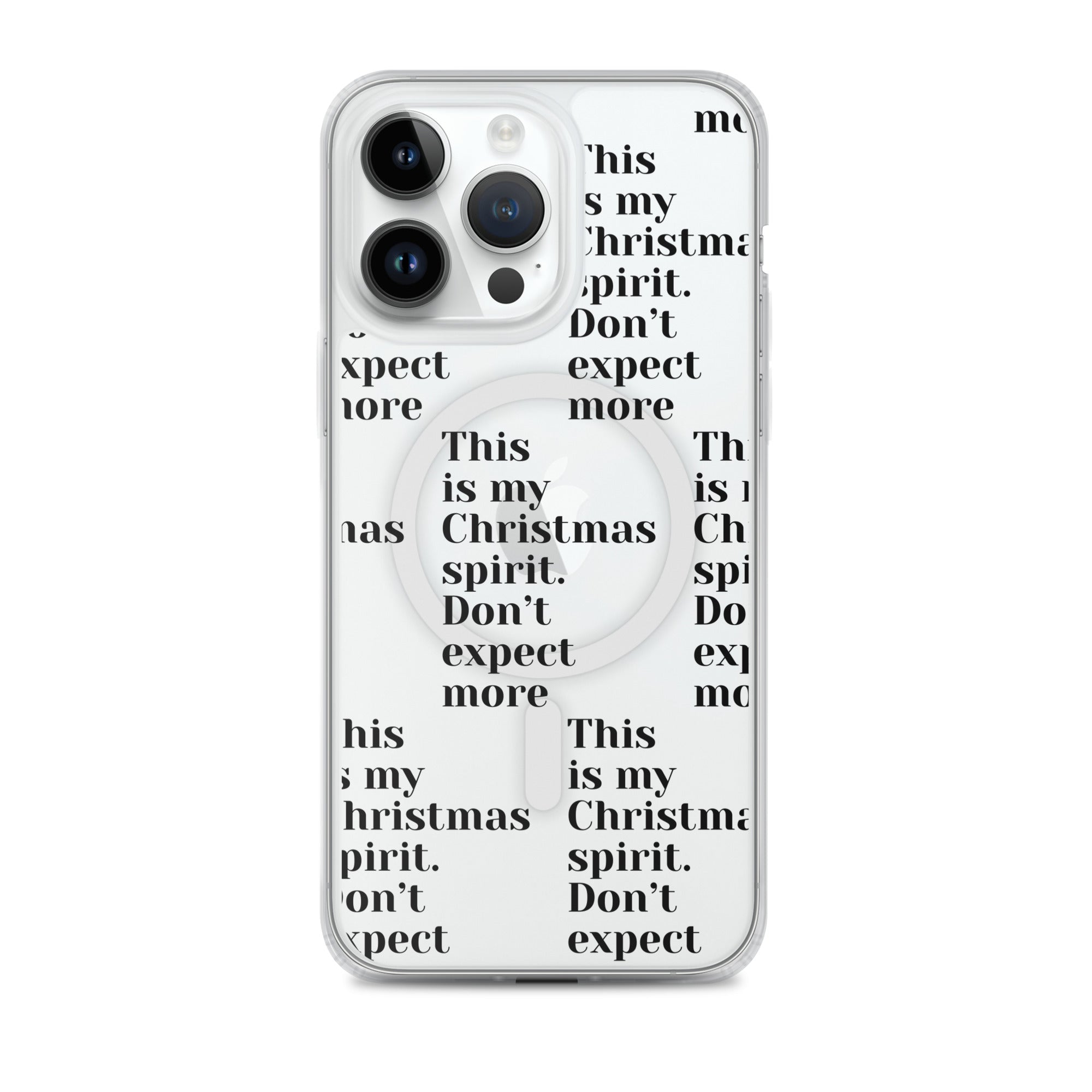 Christmas Spirit Teen iPhone Clear Case | – RB Designa Co
