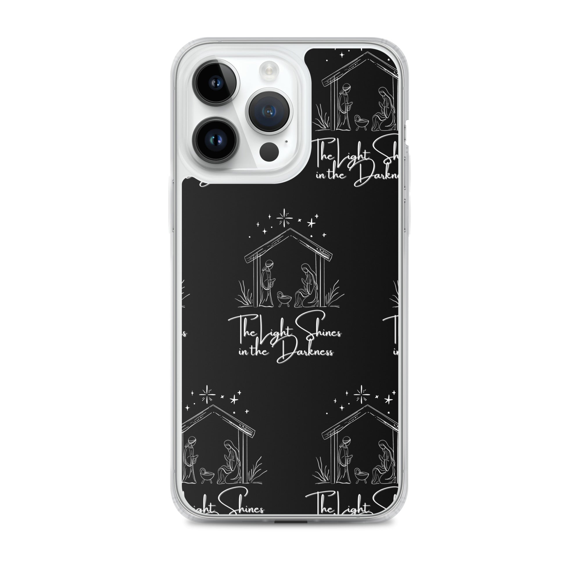 Light In Darkness Biblical iPhone Clear Case | – RB Designa Co