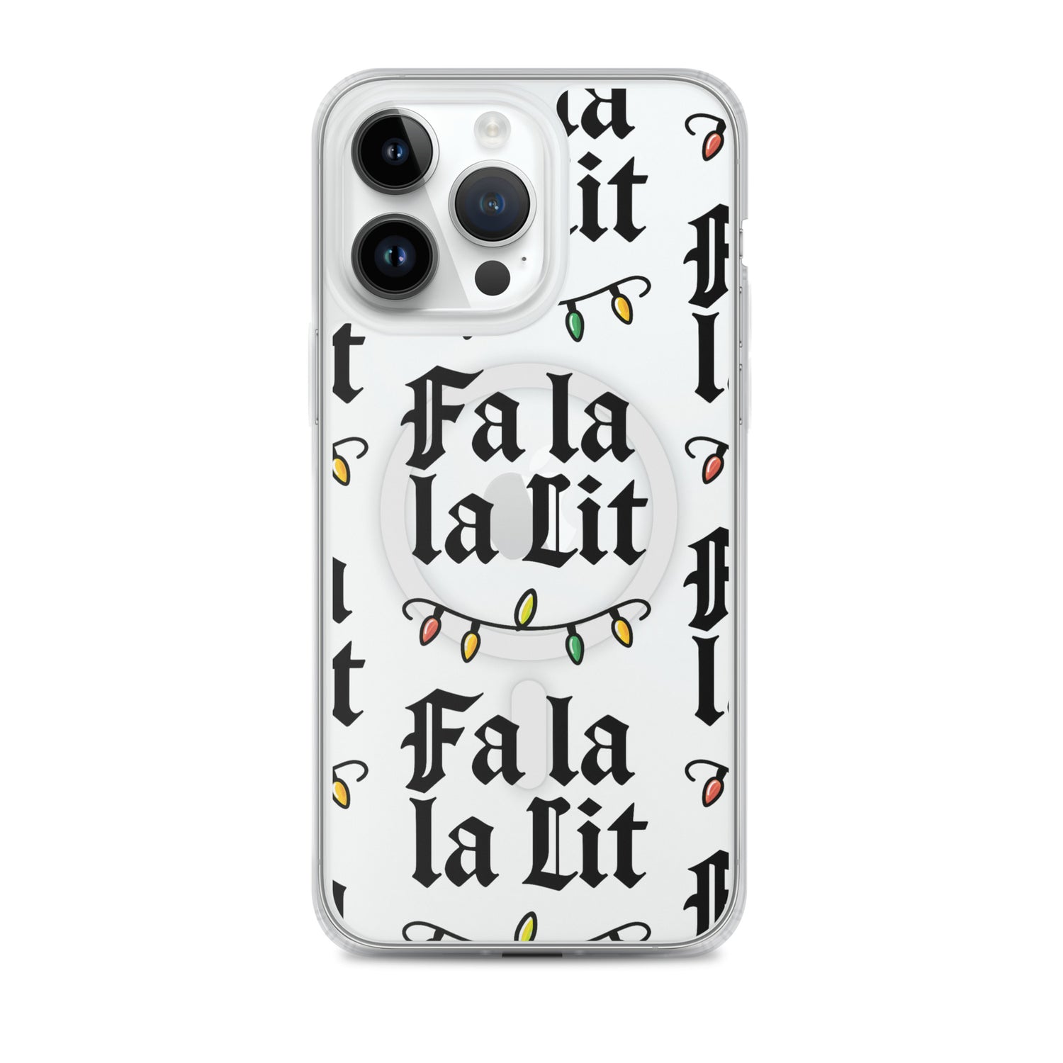 Festive Lit Teen iPhone Clear Case | – RB Designa Co