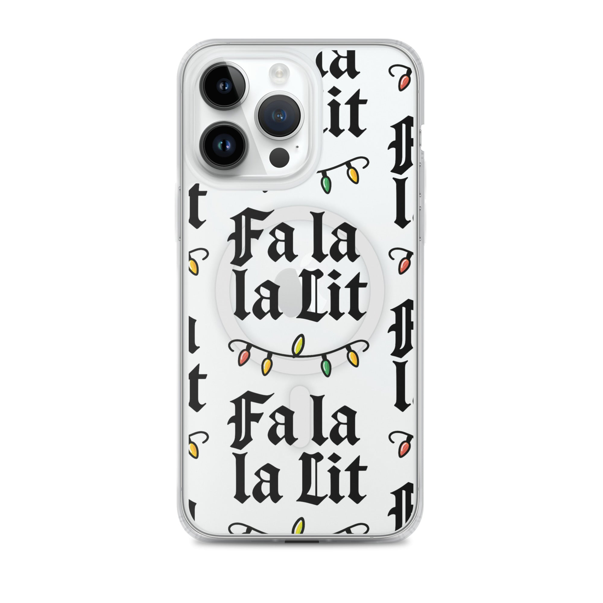 Festive Lit Teen iPhone Clear Case | – RB Designa Co