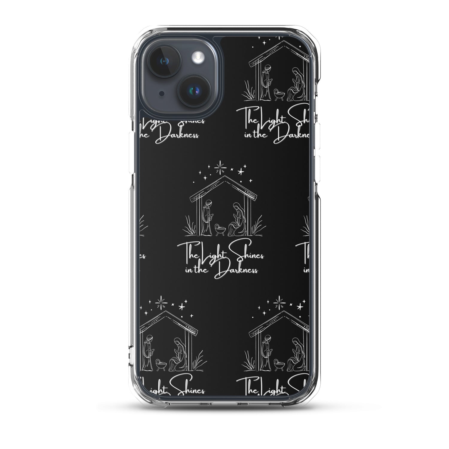Light In Darkness Biblical iPhone Clear Case | – RB Designa Co