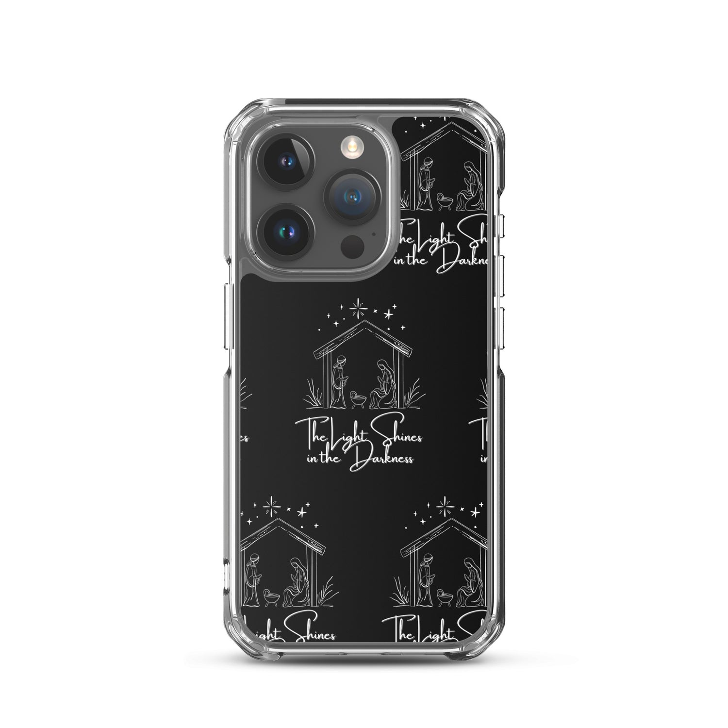 Light In Darkness Biblical iPhone Clear Case | – RB Designa Co