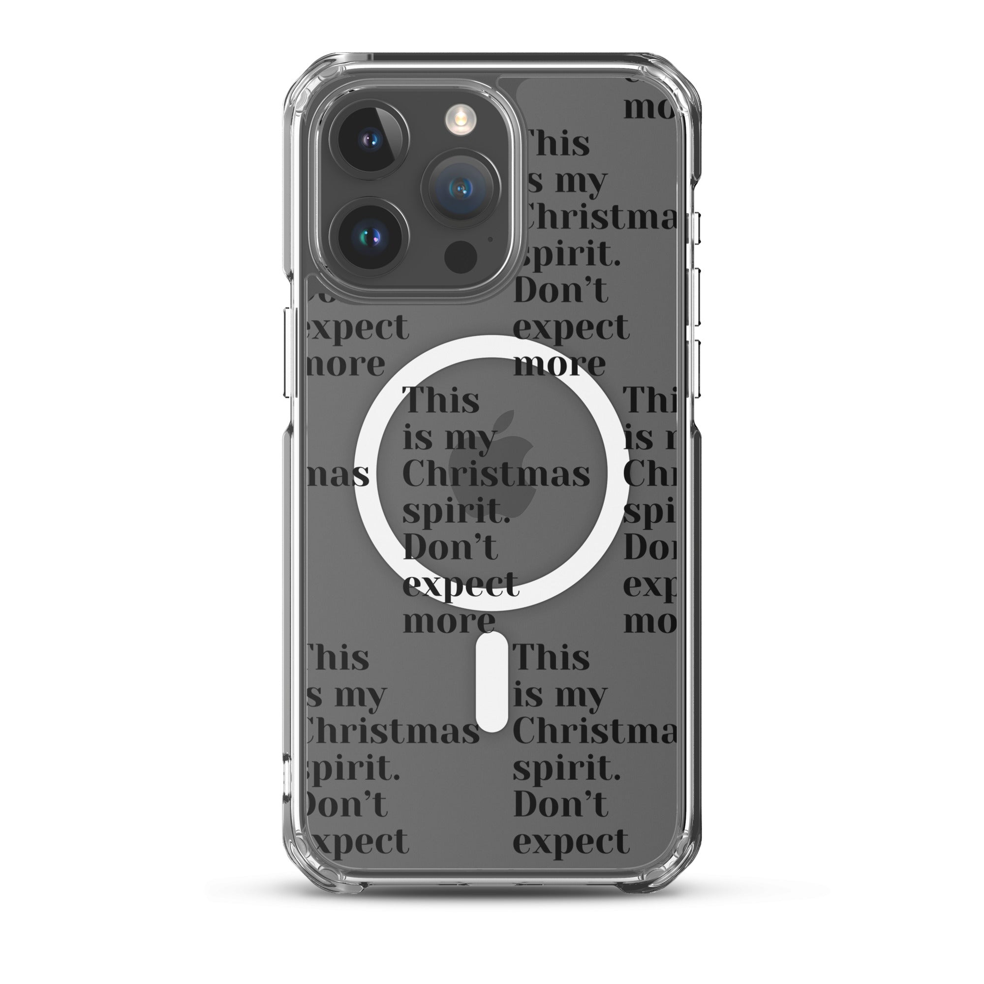 Christmas Spirit Teen iPhone Clear Case | – RB Designa Co