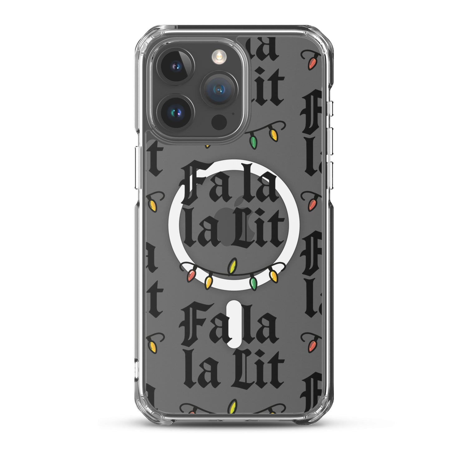 Festive Lit Teen iPhone Clear Case | – RB Designa Co