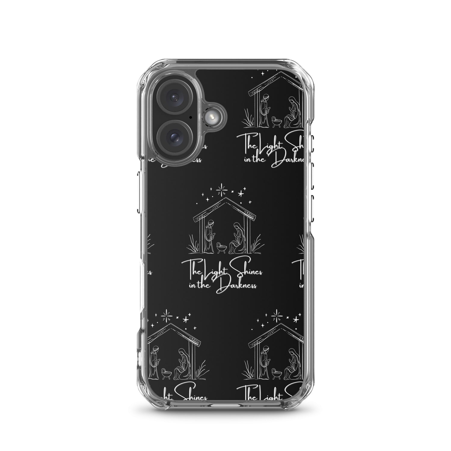Light In Darkness Biblical iPhone Clear Case | – RB Designa Co
