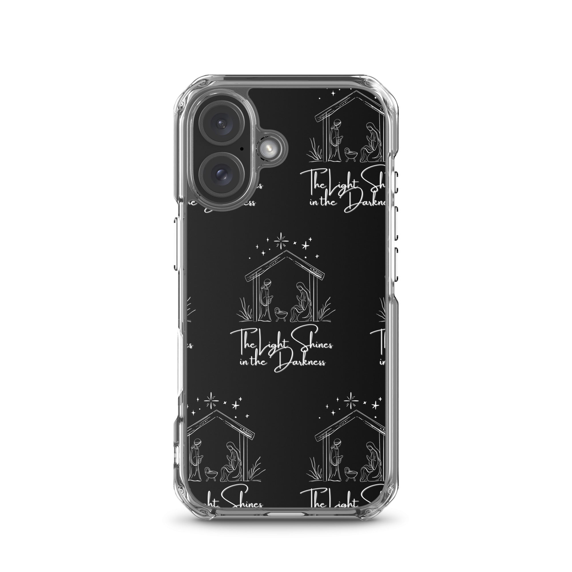 Light In Darkness Biblical iPhone Clear Case | – RB Designa Co