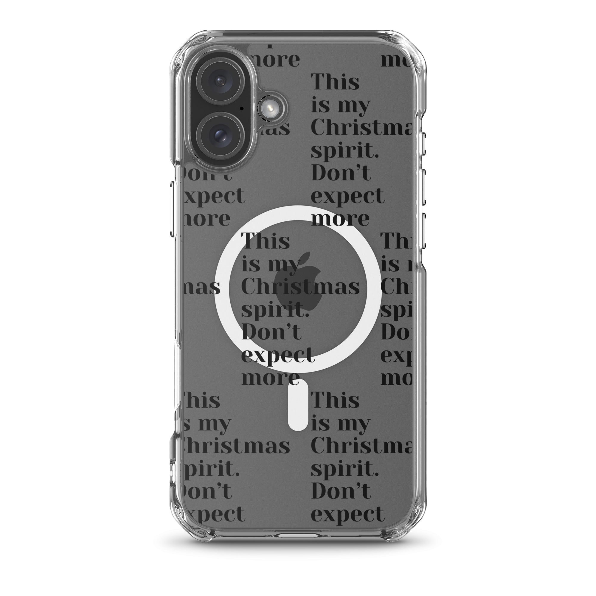 Christmas Spirit Teen iPhone Clear Case | – RB Designa Co