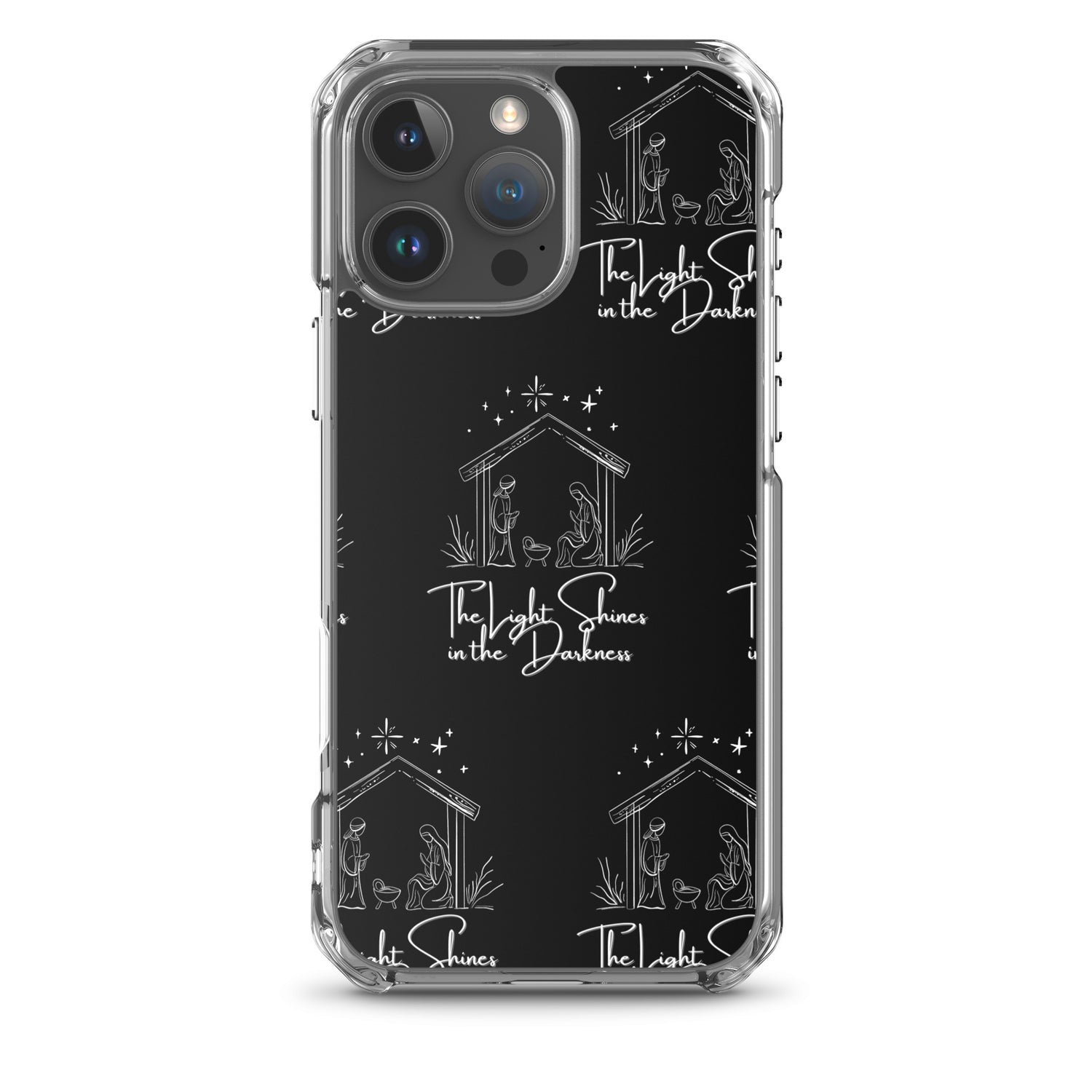 Light In Darkness Biblical iPhone Clear Case | – RB Designa Co