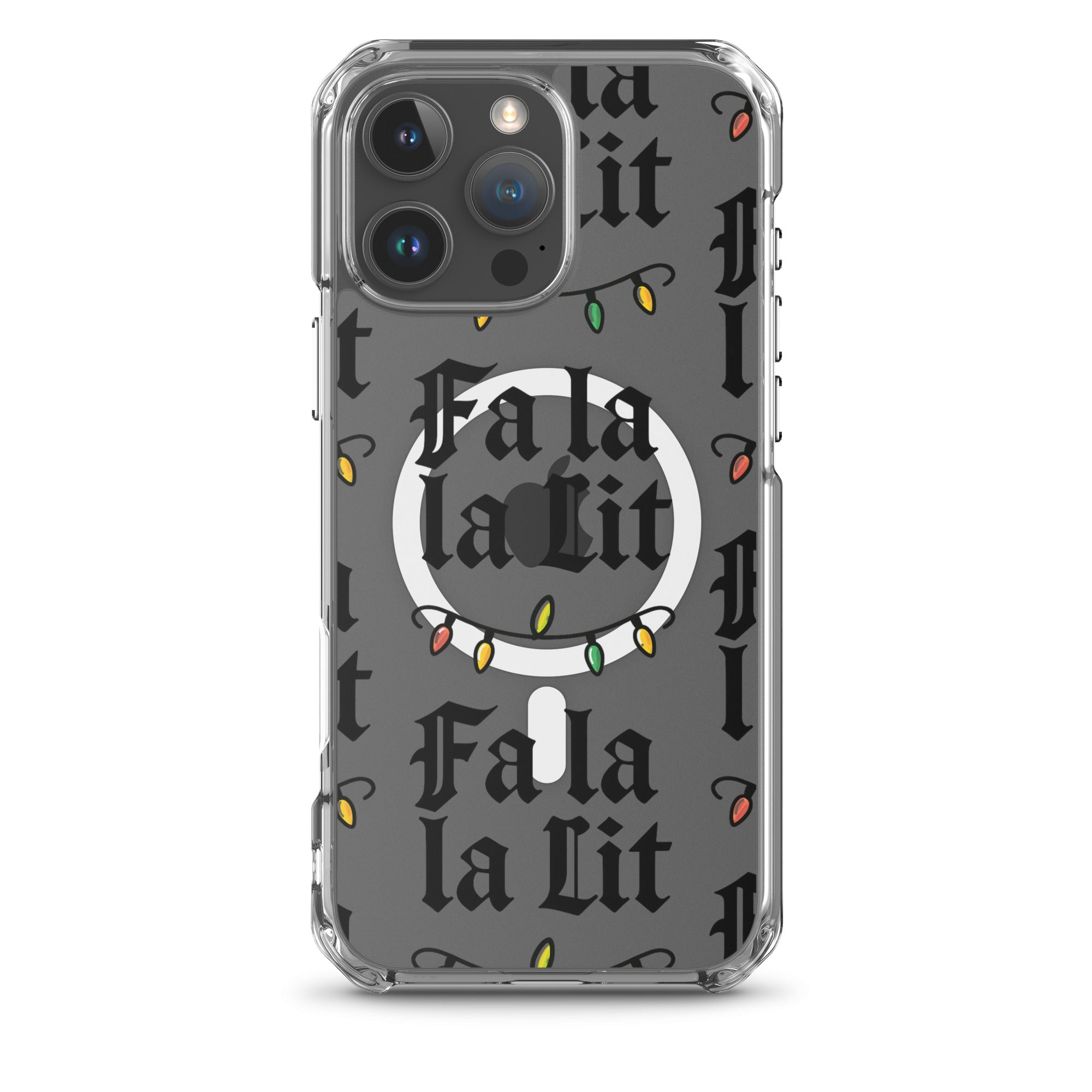 Festive Lit Teen iPhone Clear Case | – RB Designa Co