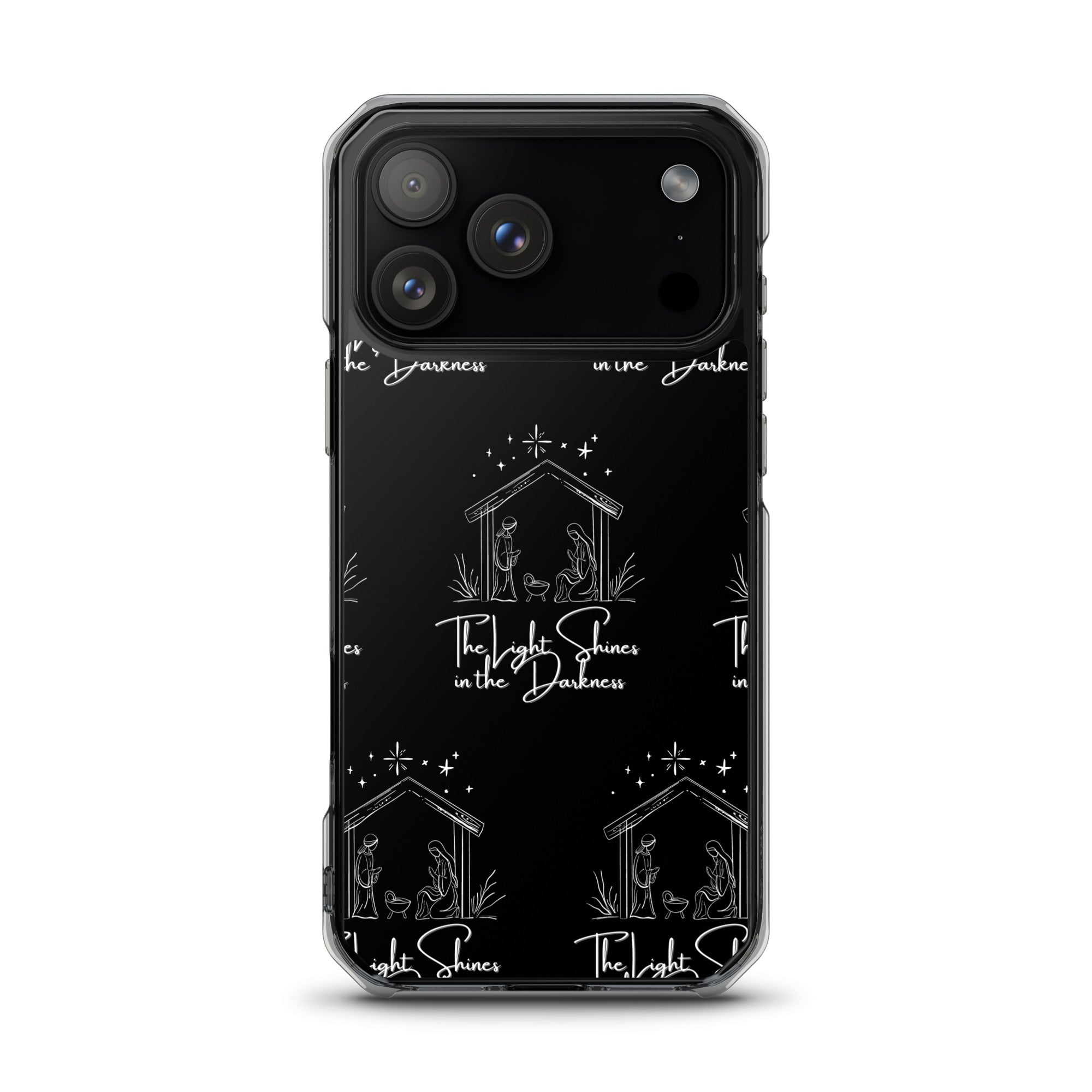 Light In Darkness Biblical iPhone Clear Case | – RB Designa Co