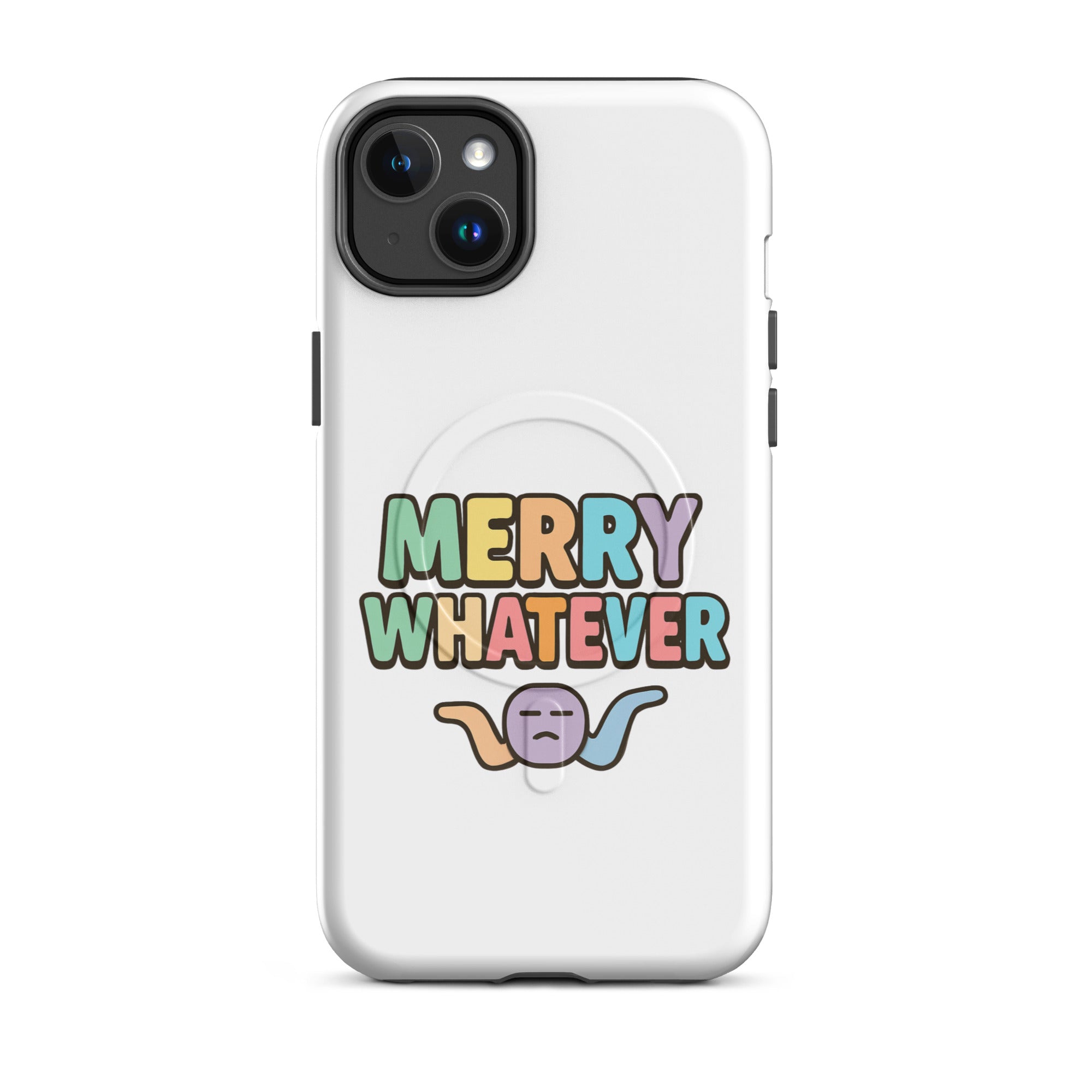 Merry Whatever Anti-Christmas / Bah Humbug iPhone Case | – RB Designa Co