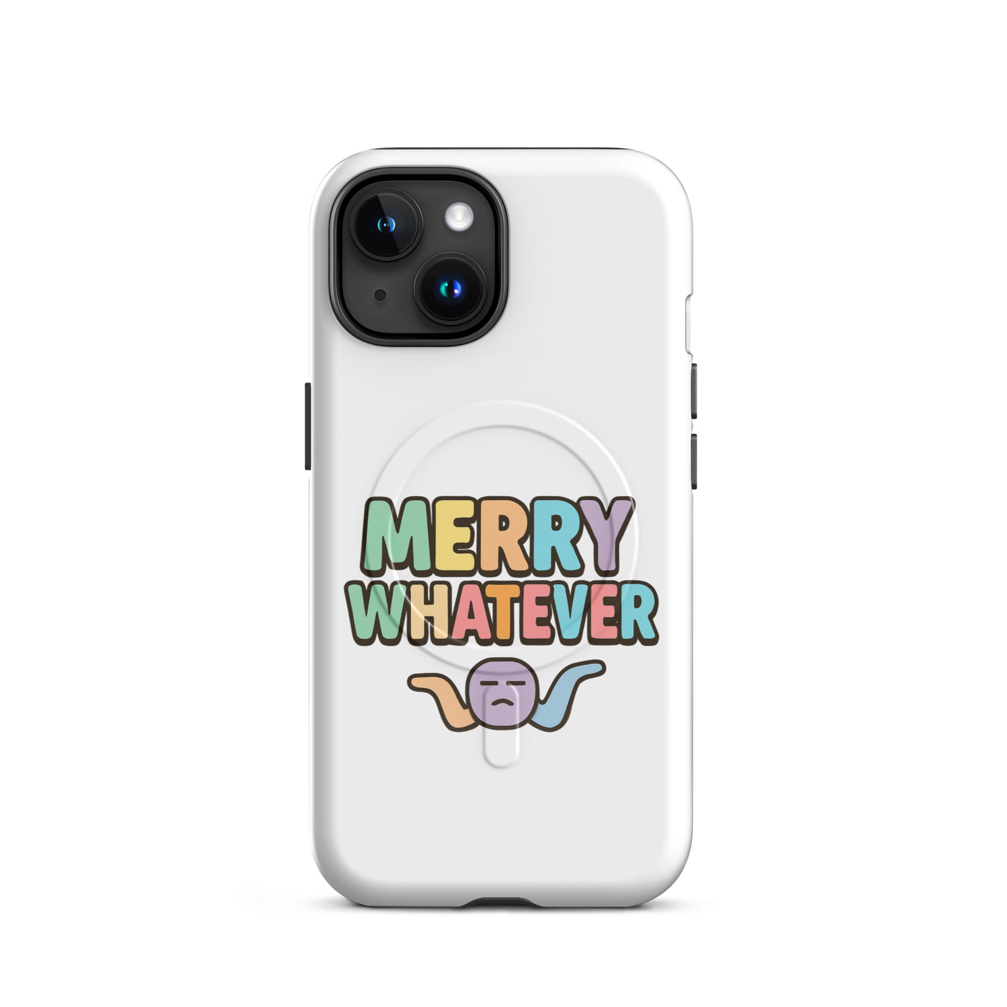 Merry Whatever Anti-Christmas / Bah Humbug iPhone Case | – RB Designa Co