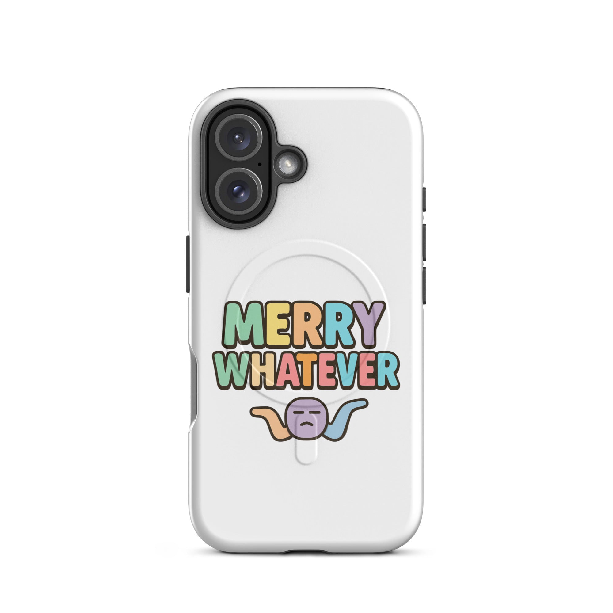 Merry Whatever Anti-Christmas / Bah Humbug iPhone Case | – RB Designa Co