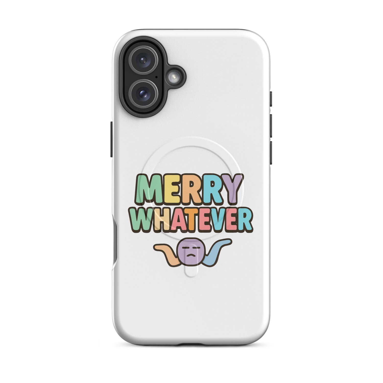 Merry Whatever Anti-Christmas / Bah Humbug iPhone Case | – RB Designa Co