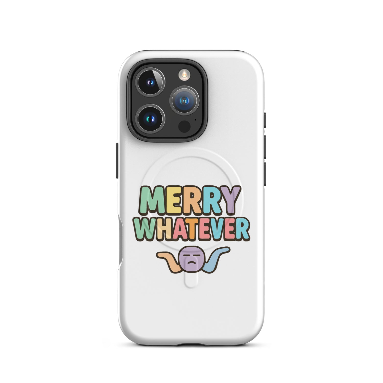 Merry Whatever Anti-Christmas / Bah Humbug iPhone Case | – RB Designa Co