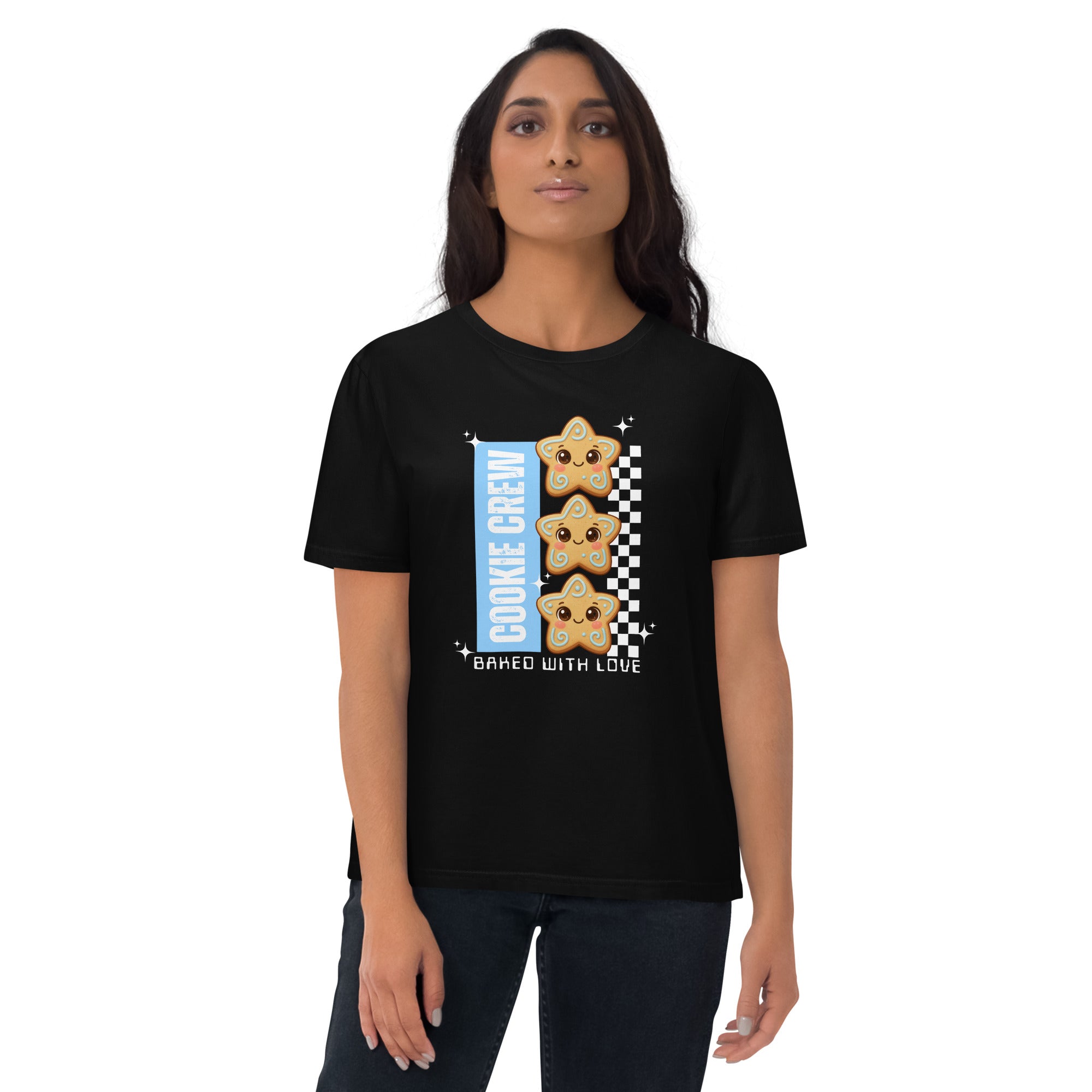 &quot;Cookie Crew, Baked With Love&quot;- Blue | Adults T-Shirt | – RB Designa Co