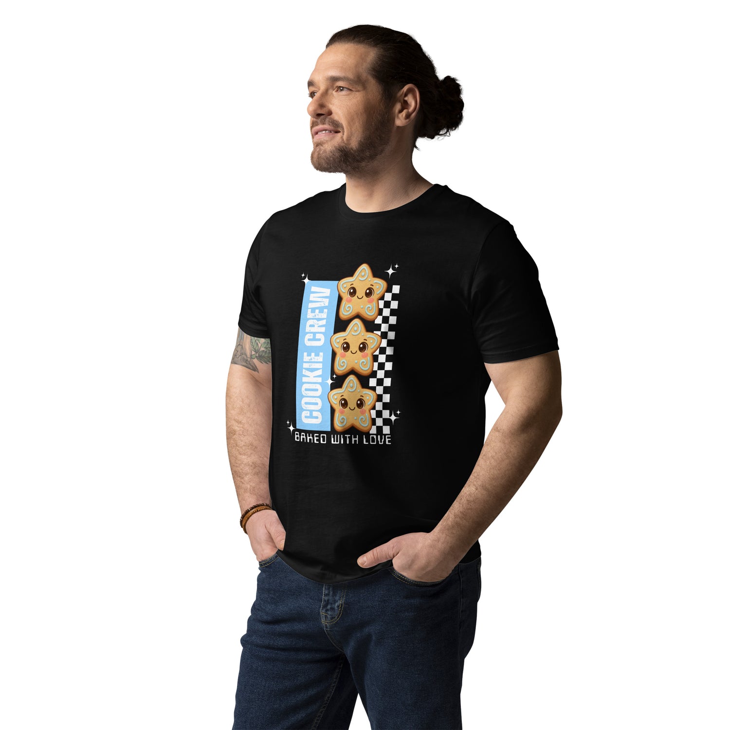 &quot;Cookie Crew, Baked With Love&quot;- Blue | Adults T-Shirt | – RB Designa Co