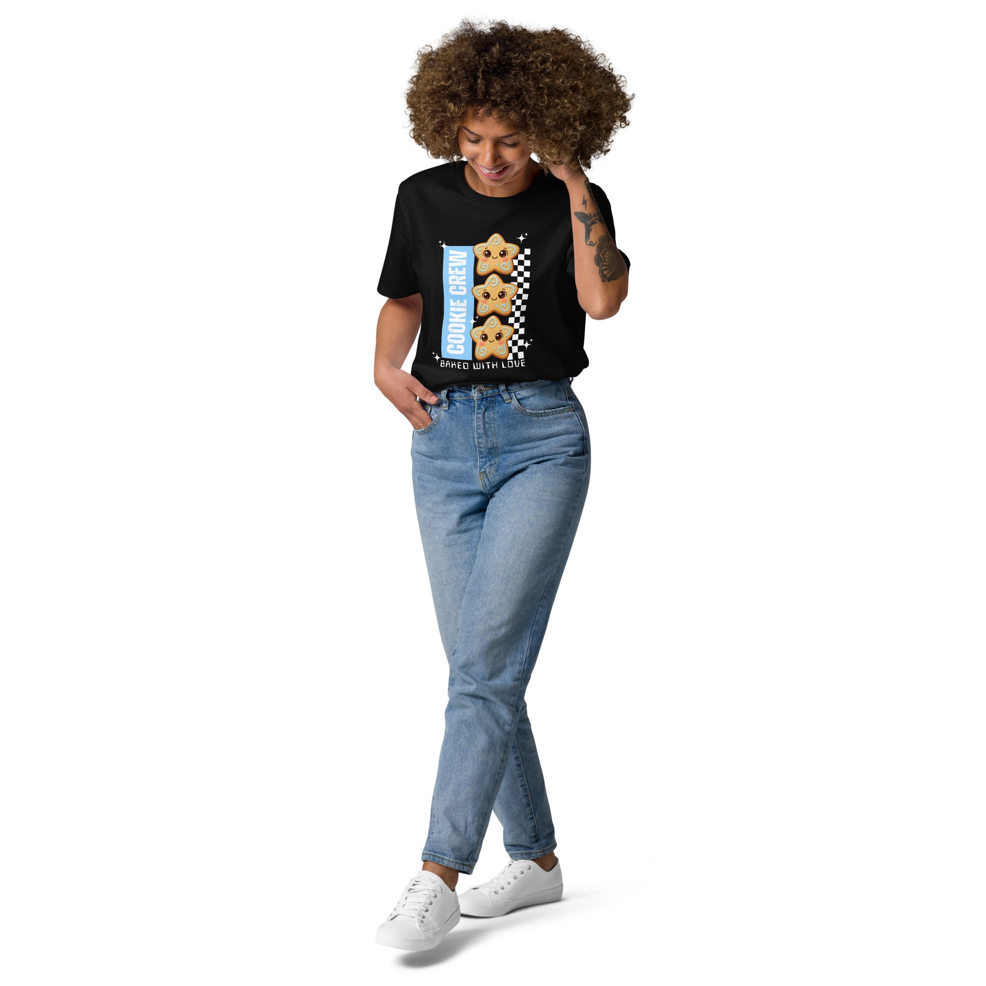 &quot;Cookie Crew, Baked With Love&quot;- Blue | Adults T-Shirt | – RB Designa Co