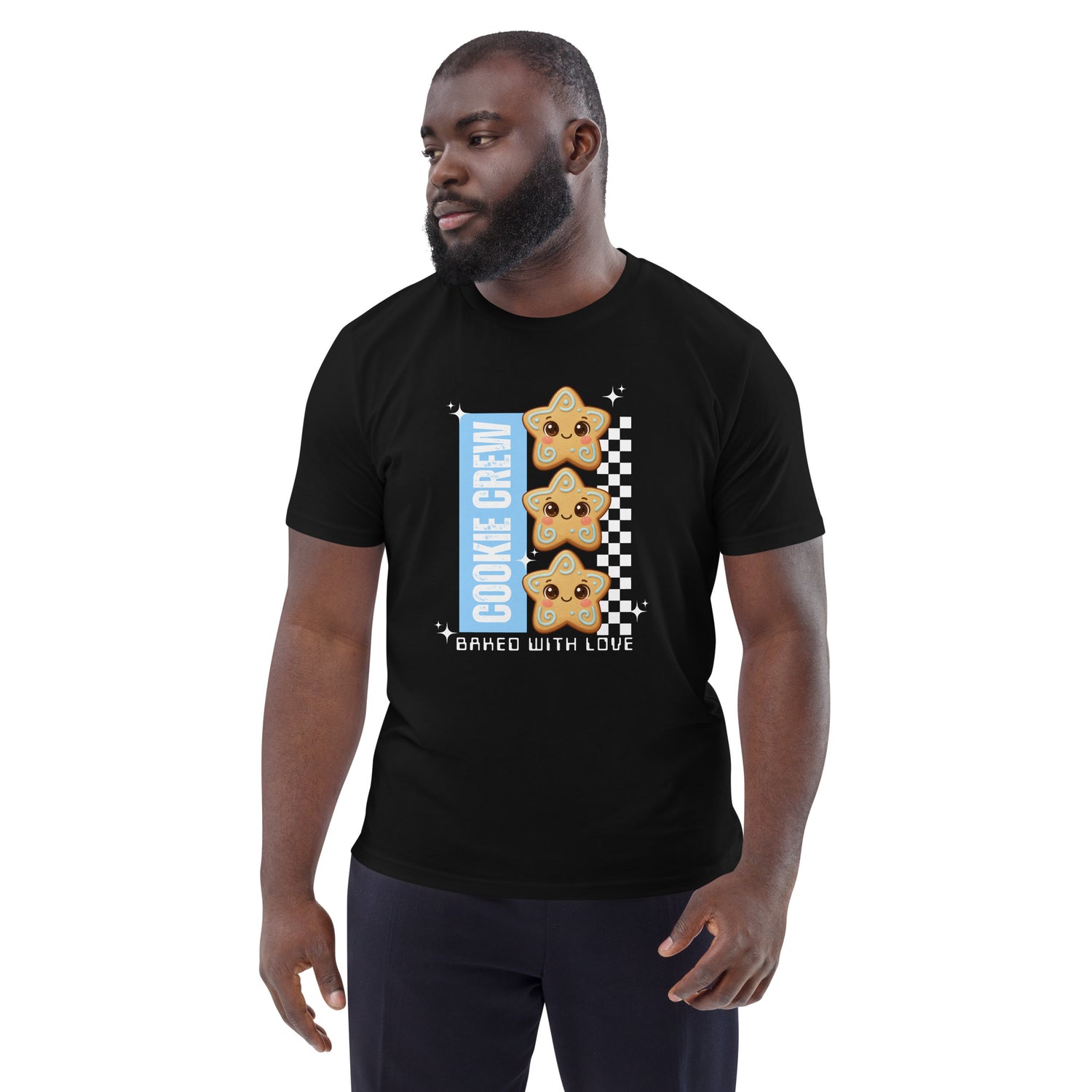 &quot;Cookie Crew, Baked With Love&quot;- Blue | Adults T-Shirt | – RB Designa Co