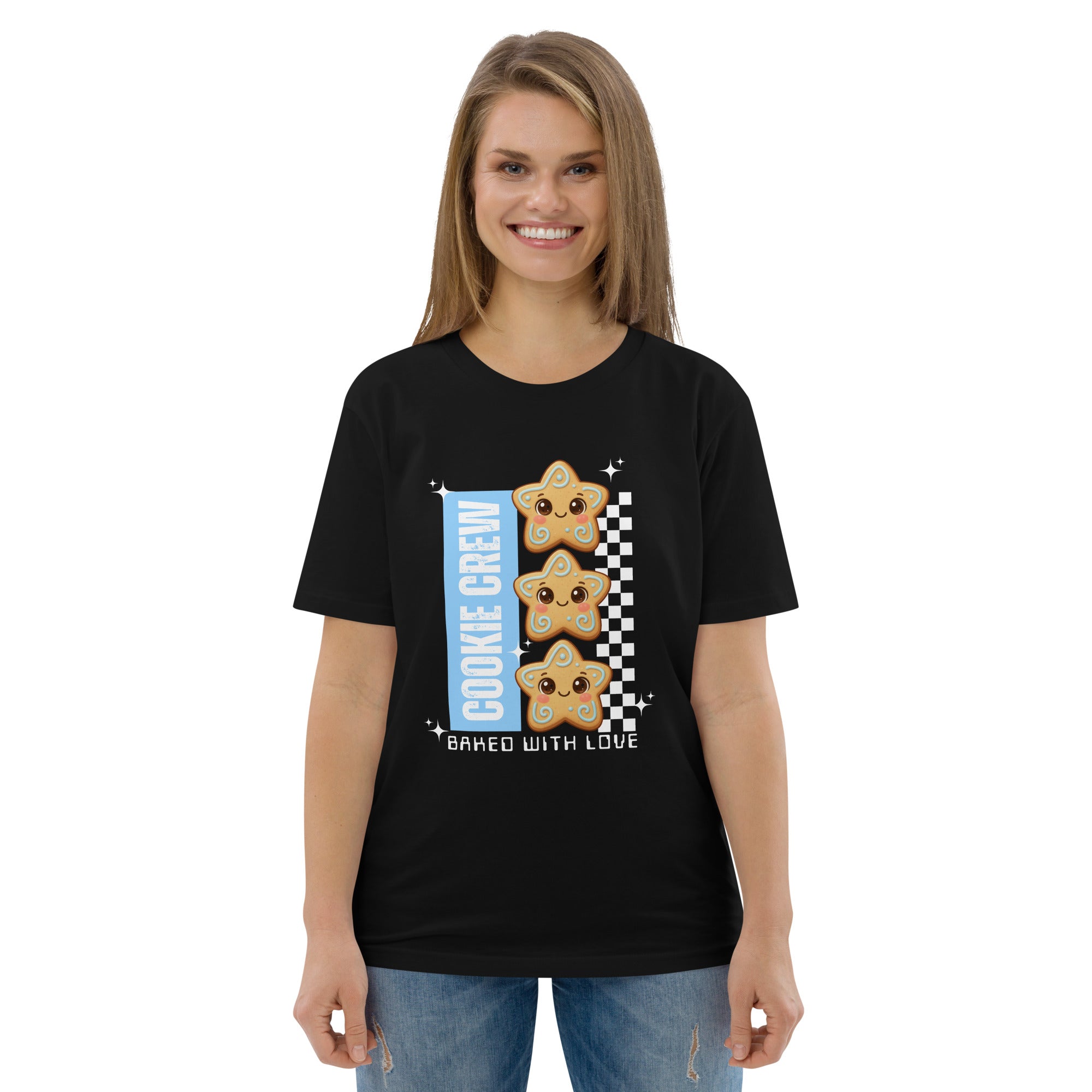 &quot;Cookie Crew, Baked With Love&quot;- Blue | Adults T-Shirt | – RB Designa Co