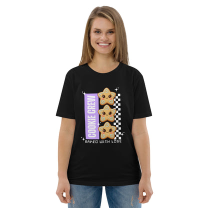 &quot;Cookie Crew, Baked With Love&quot;- Purple | Adults T-Shirt | – RB Designa Co
