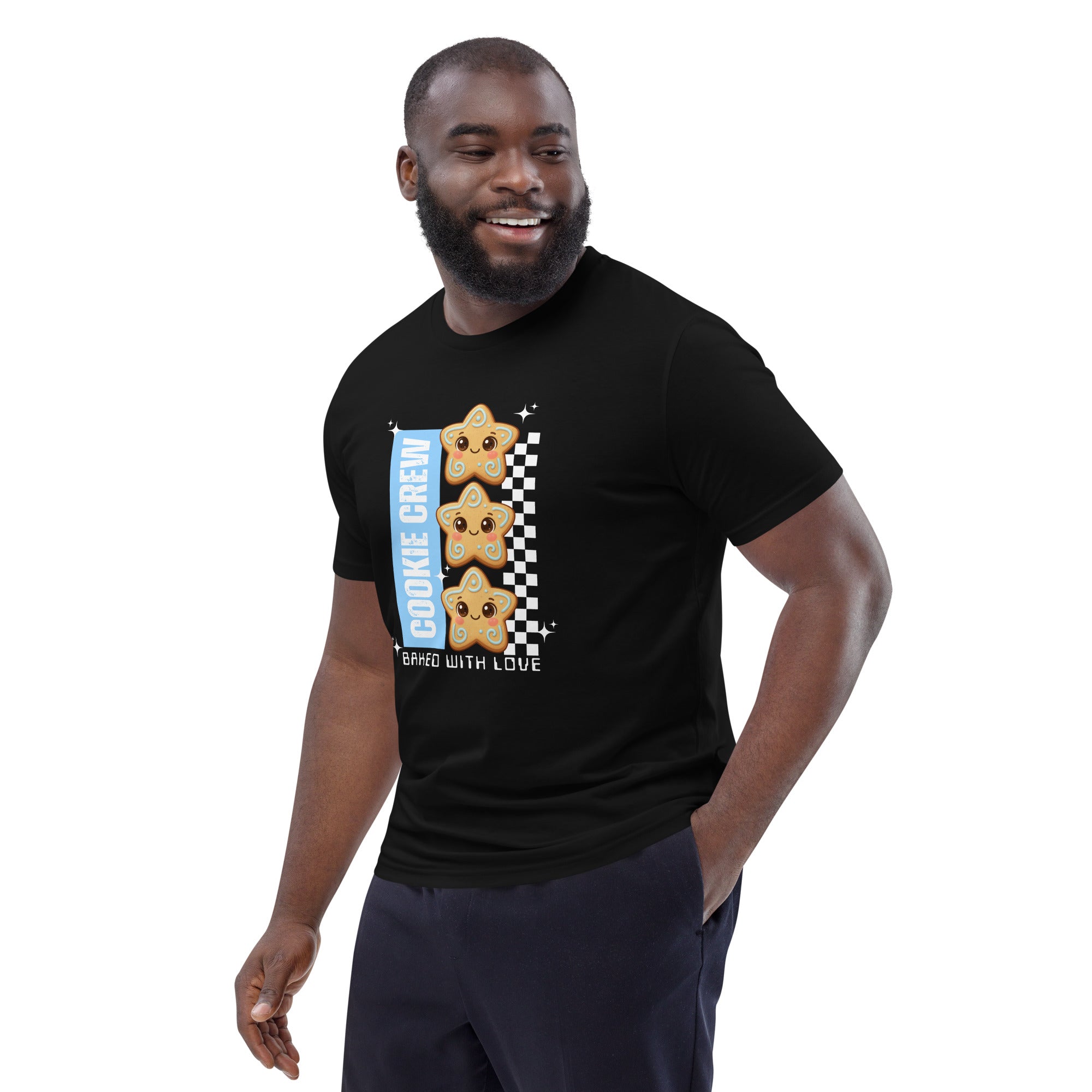 &quot;Cookie Crew, Baked With Love&quot;- Blue | Adults T-Shirt | – RB Designa Co