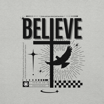 Believe Back Light Biblical T-shirt