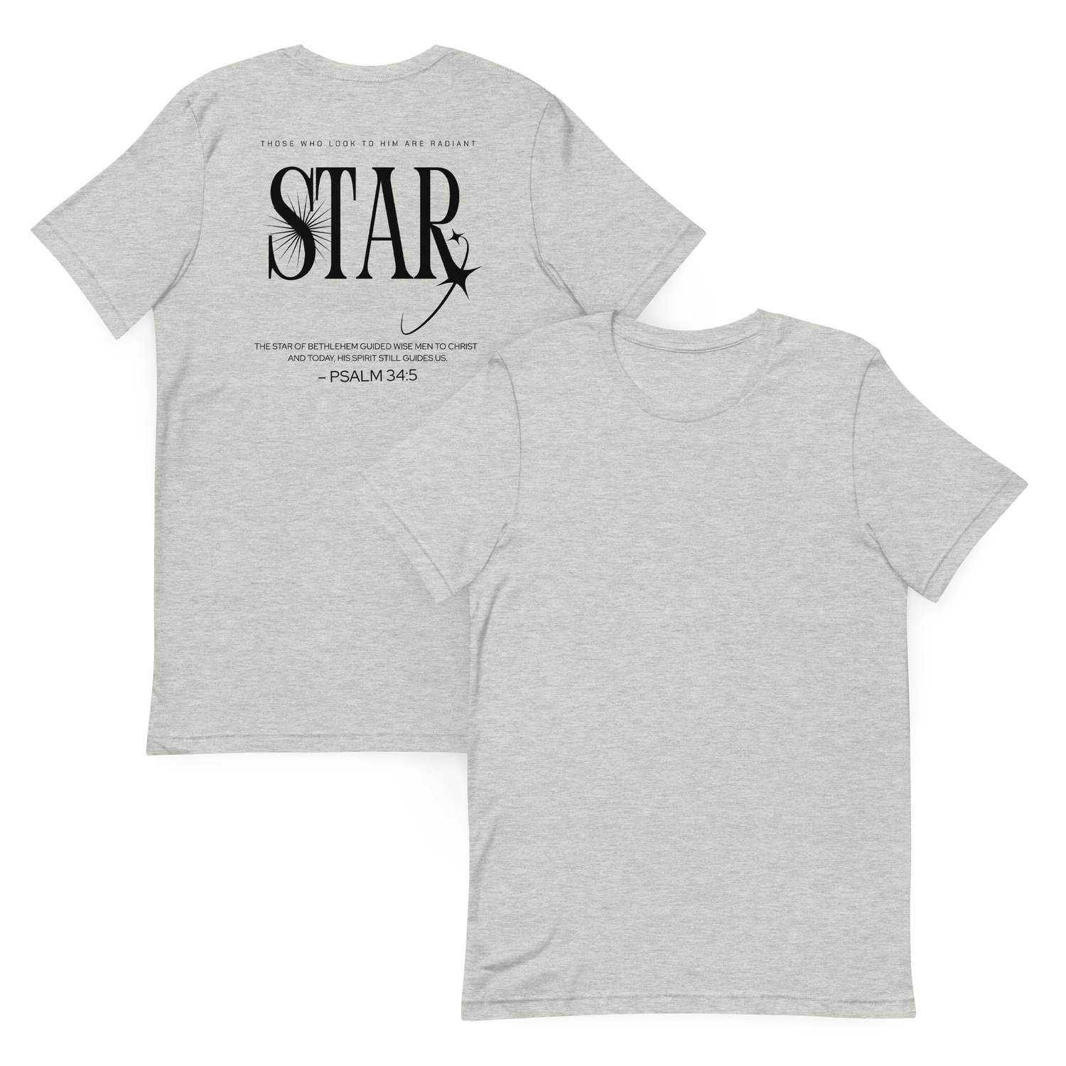 Star Back Light Biblical T-shirt