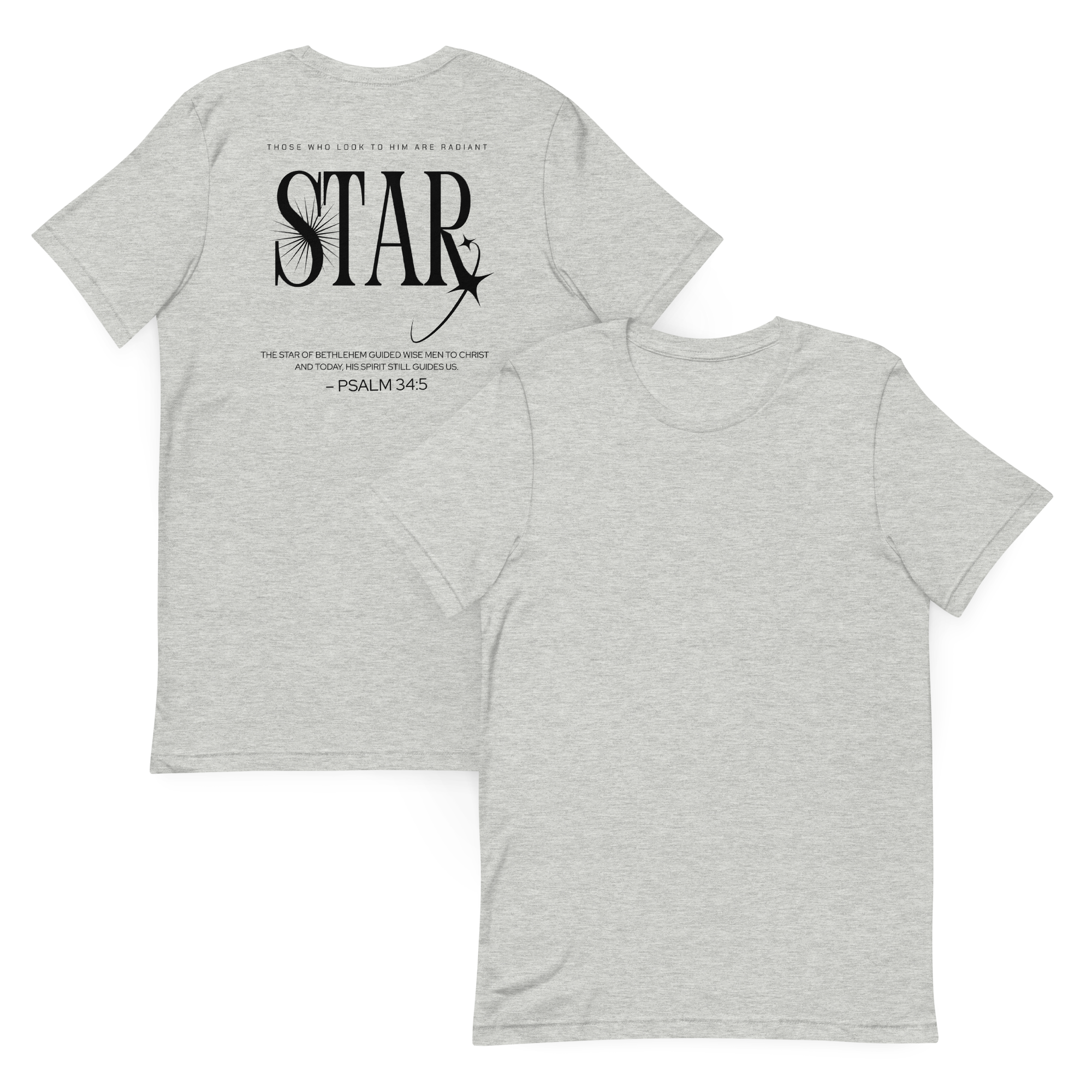 Star Back Light Biblical T-shirt
