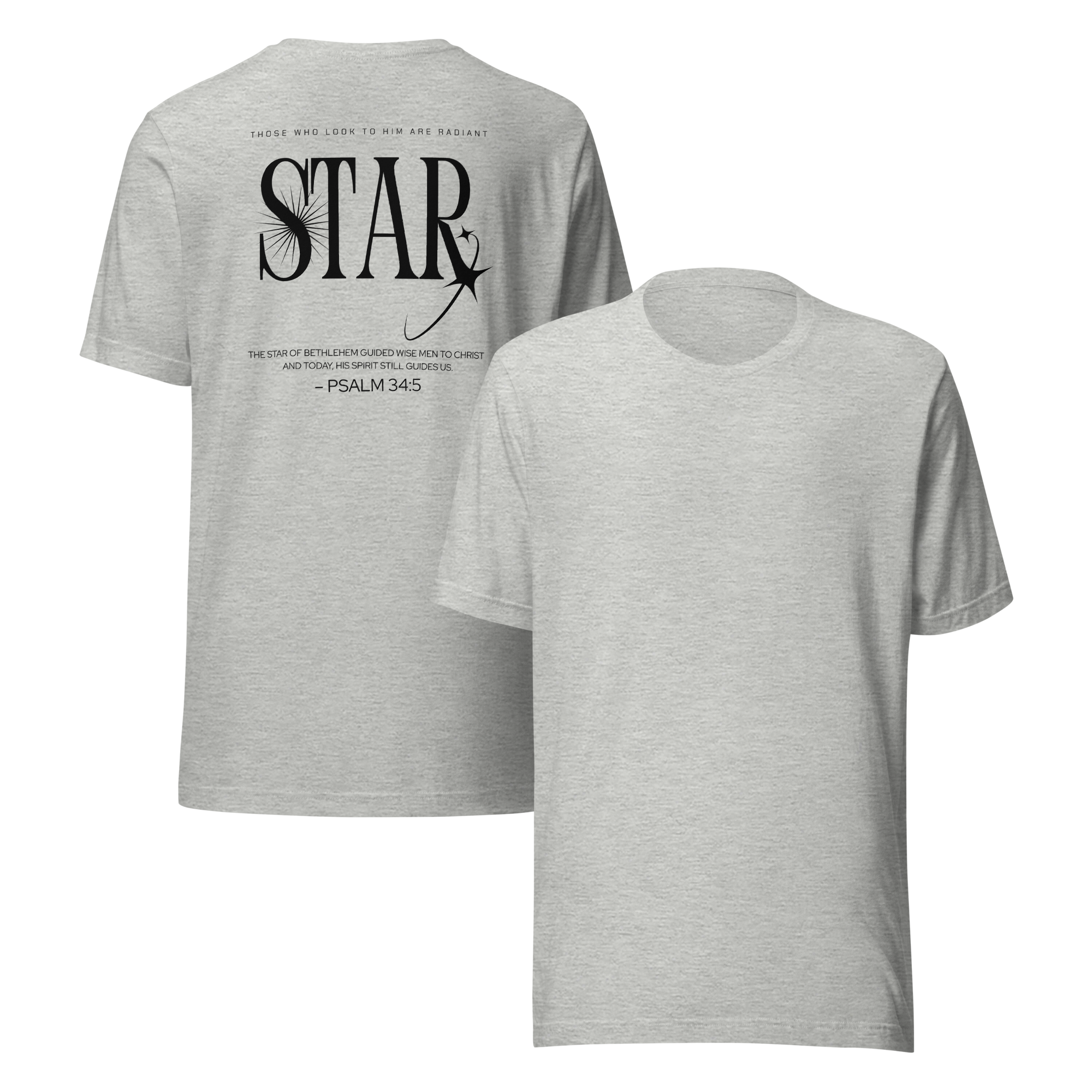 Star Back Light Biblical T-shirt