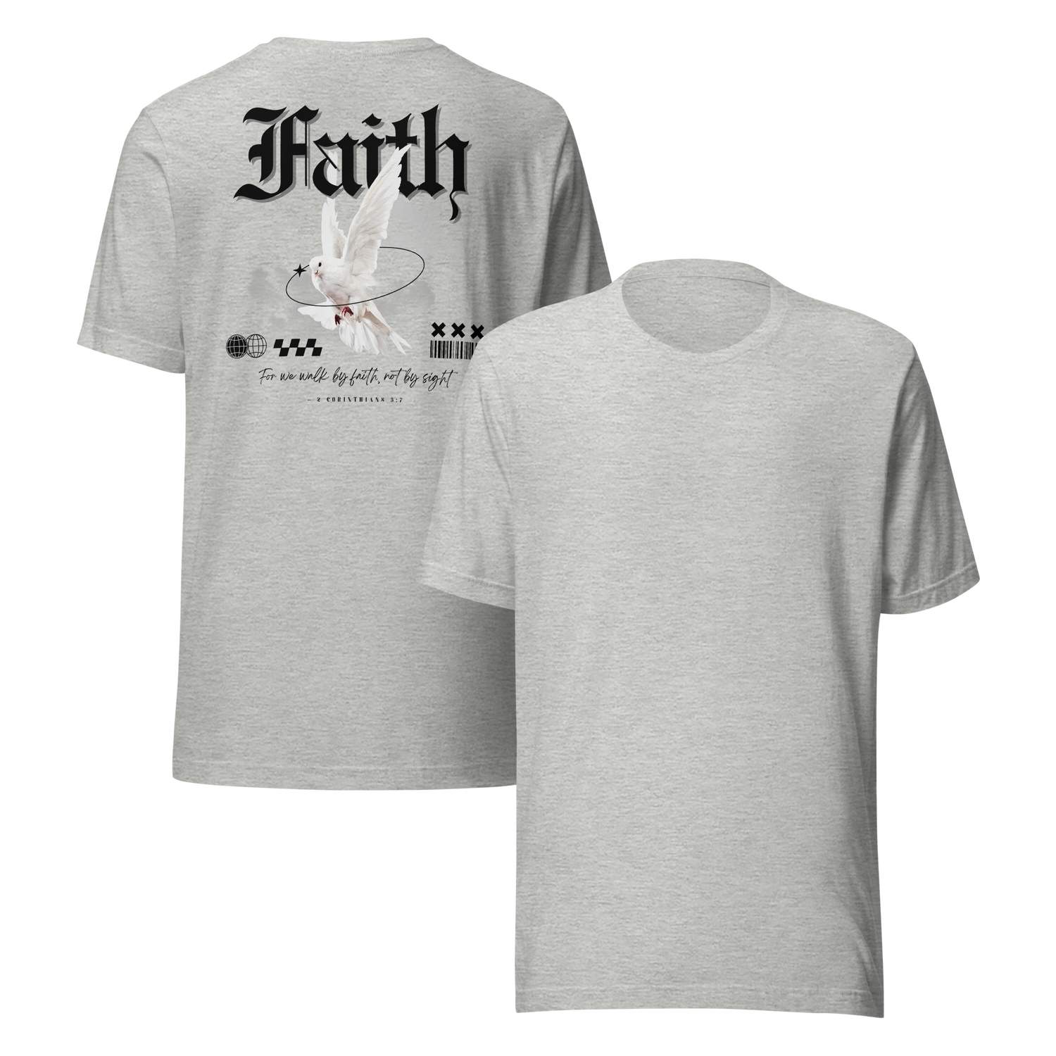 Faith Back Light Biblical T-shirt